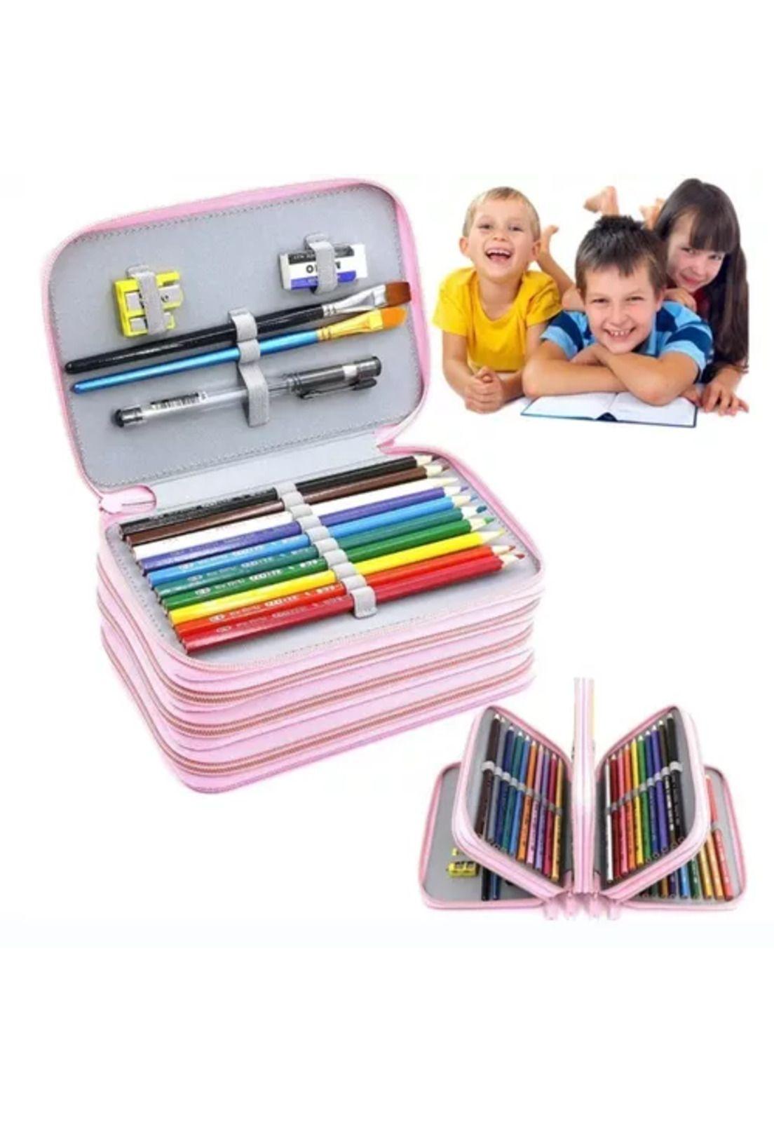 Estuche Organizador para Bolígrafos y 72 Lápices Papelería-4