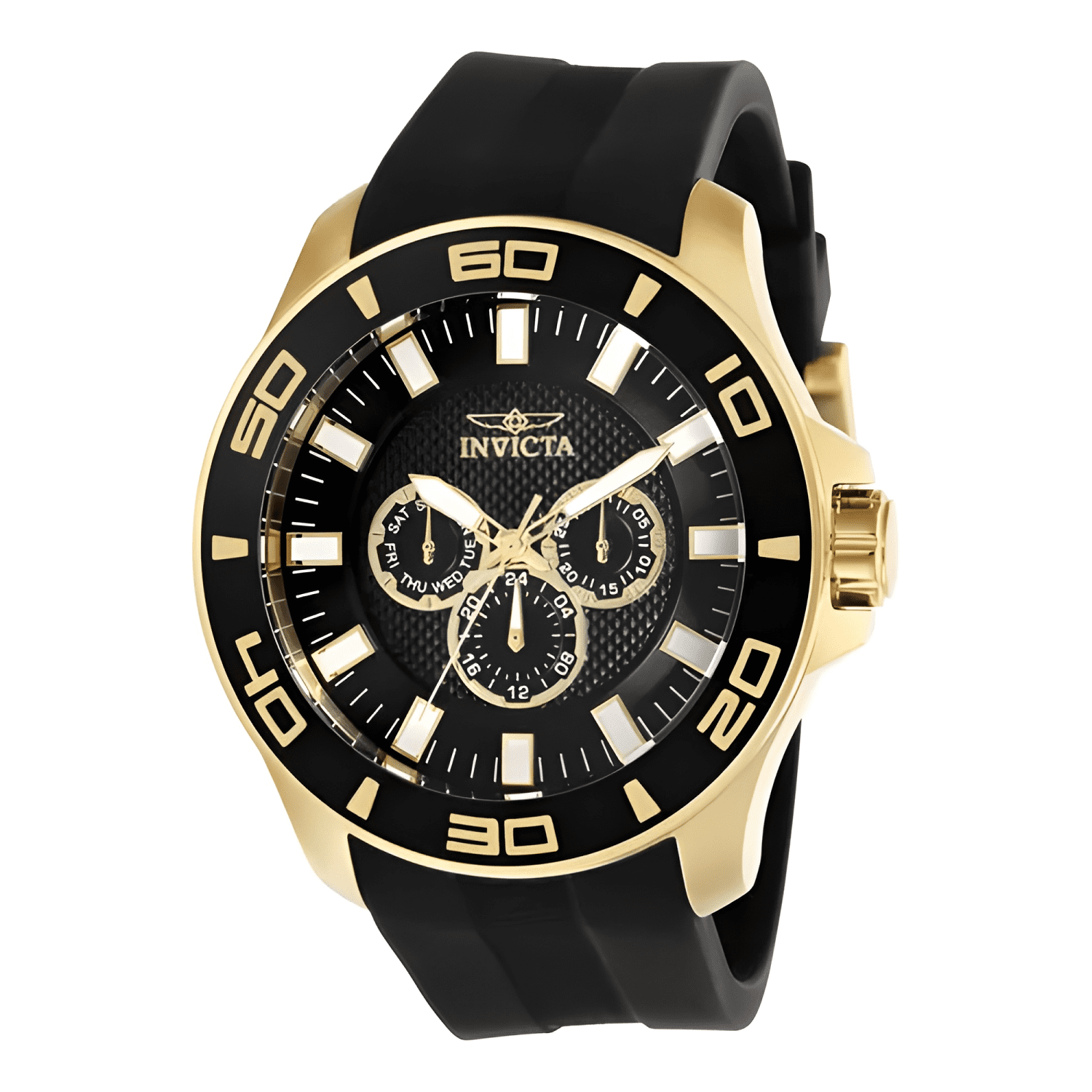 Reloj invicta 28001 pro diver cuarzo hombre correa bisel-0