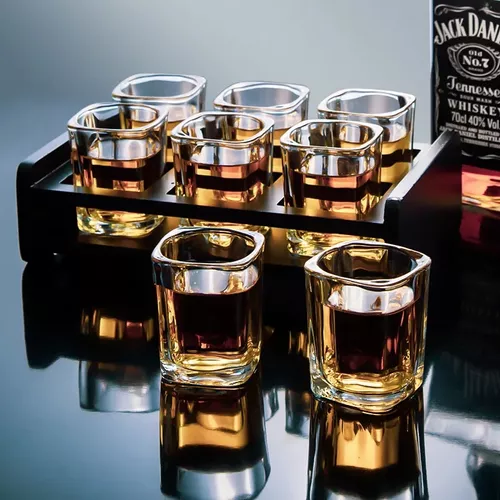 Set 6 Vasos Shot Tequila 65ml Vidrio Grueso-3