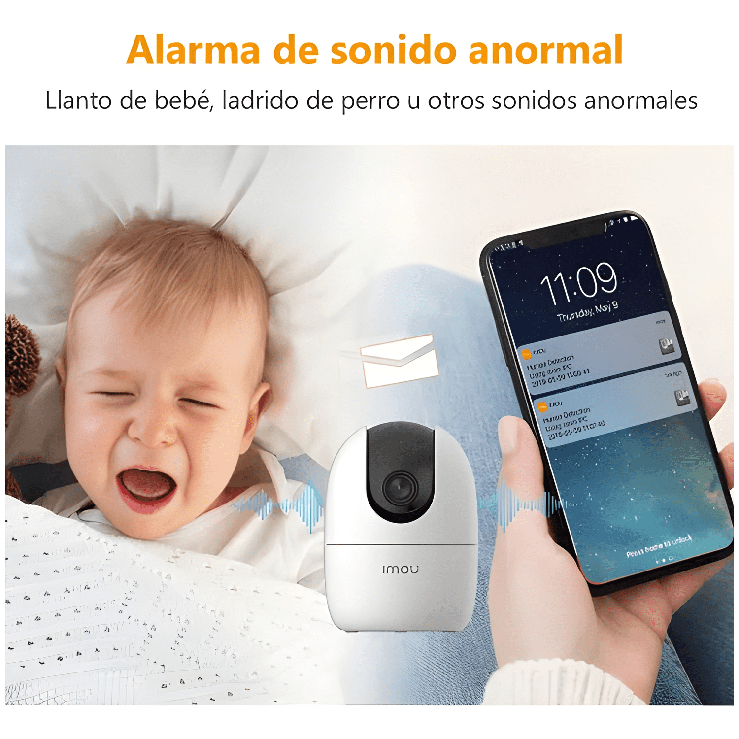 Imou Seguridad Cámara Ranger 2-3mp-1 Wifi 360° Ip Interior-4