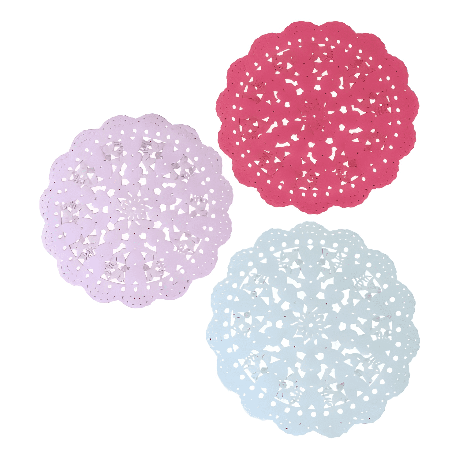 6 individuales mexicanos papel diseño amor - multi 37cm-3