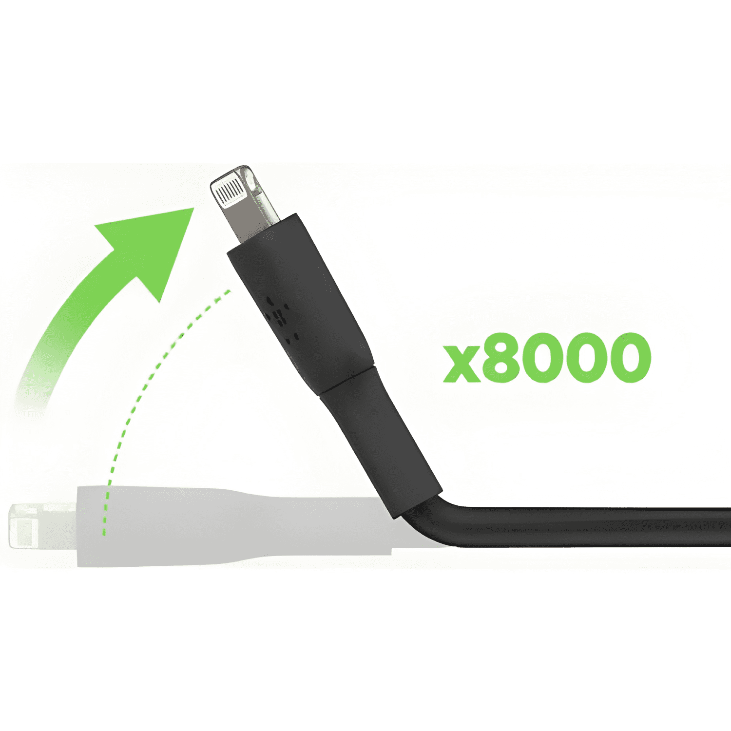 Cable belkin lightning a USB c mfi boost charge 1m Negro-4