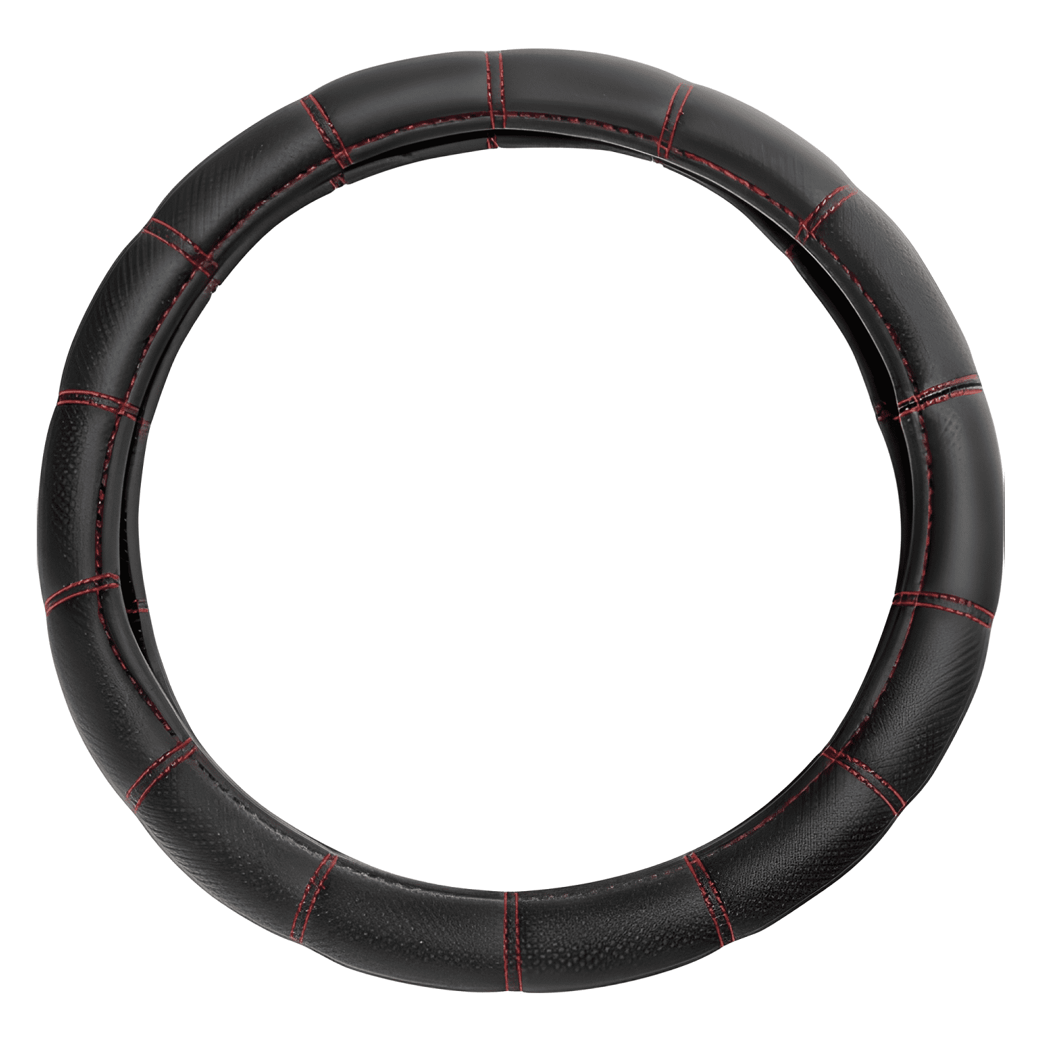 Funda Cubrevolante Pvc 38cm Auto Confort y Estilo Negro-0