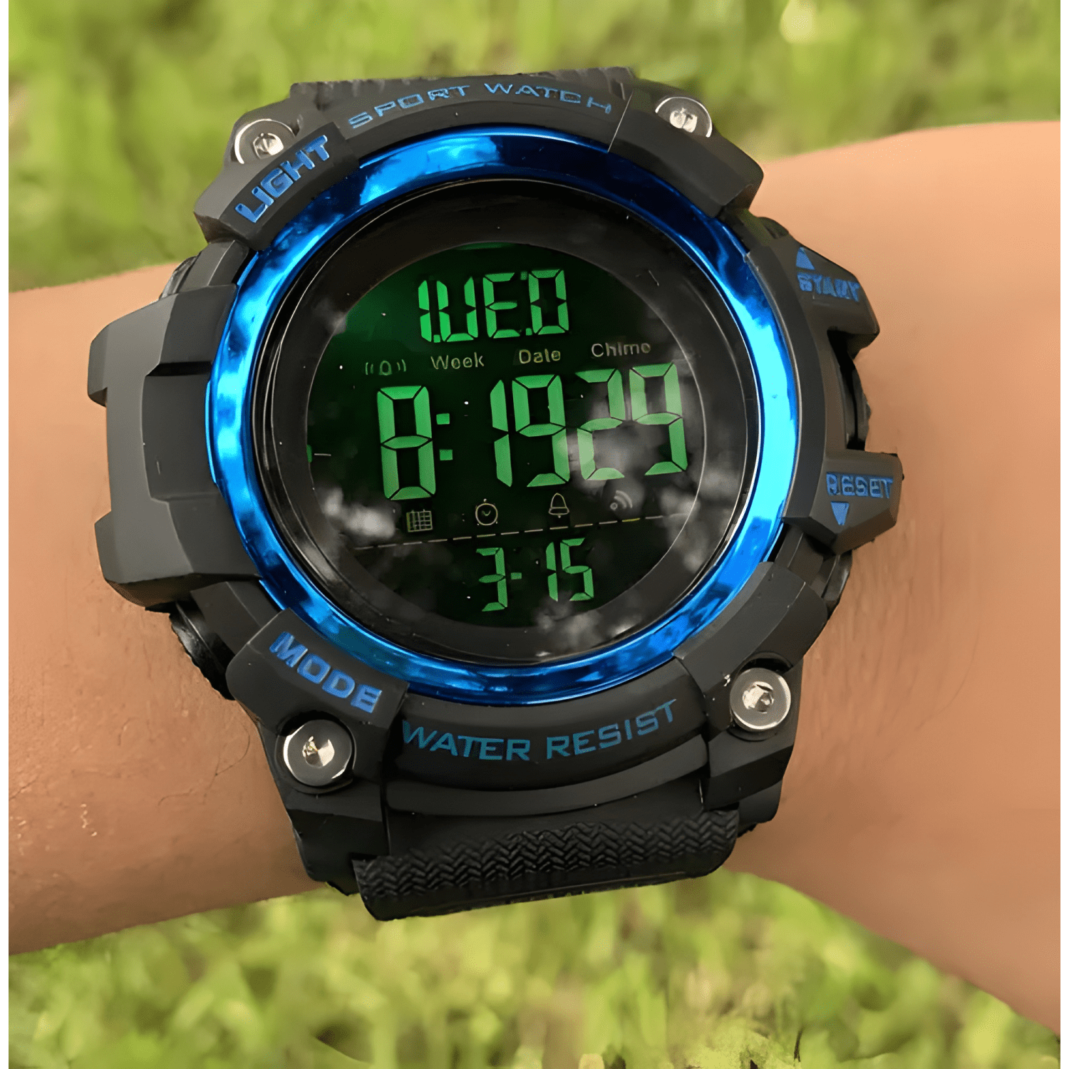 Reloj skmei digital de hombre 1384, con cronógrafo y-3