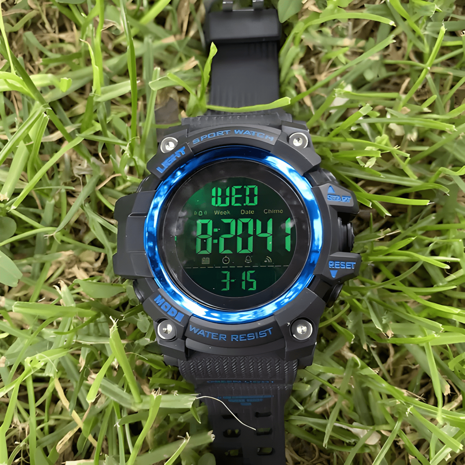 Reloj skmei digital de hombre 1384, con cronógrafo y-4