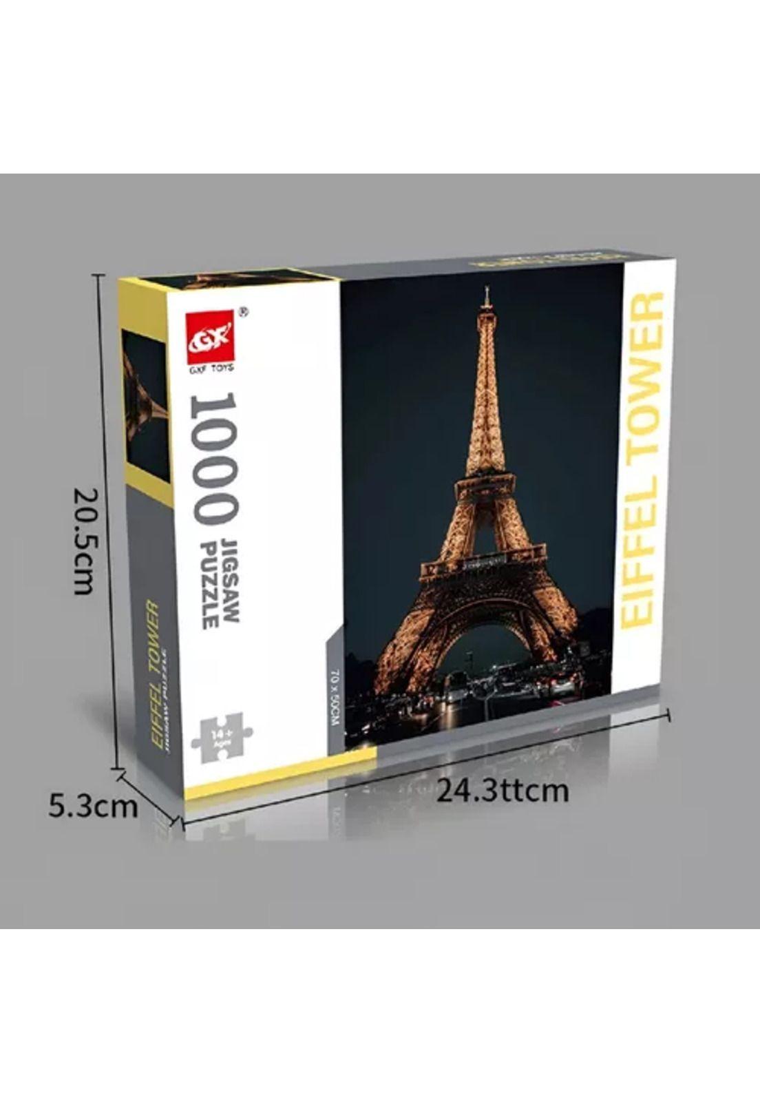 Rompecabezas pcs torre eiffel multicolor-2