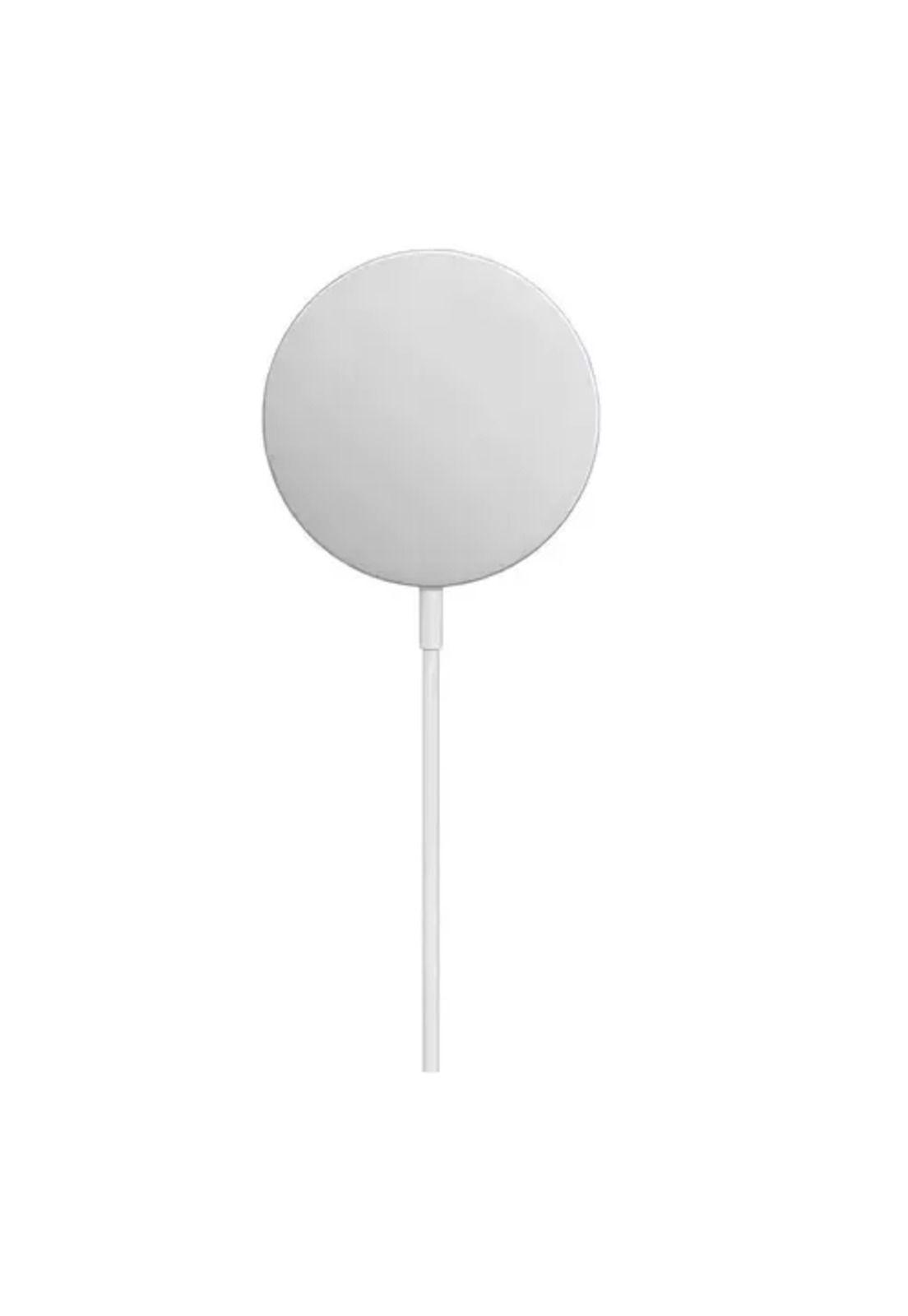 Cargador inalámbrico magnético carga rápida inalámbrica blanco-1