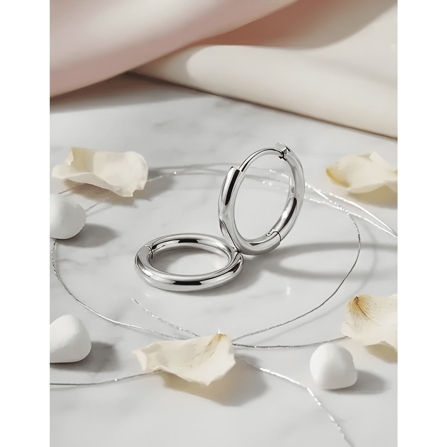 Aros Argolla Unisex 16mm Acero Quirúrgico #1-2