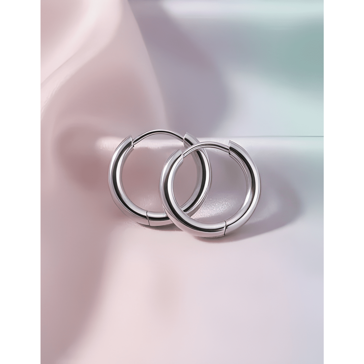 Aros Argolla Unisex 16mm Acero Quirúrgico #1-4