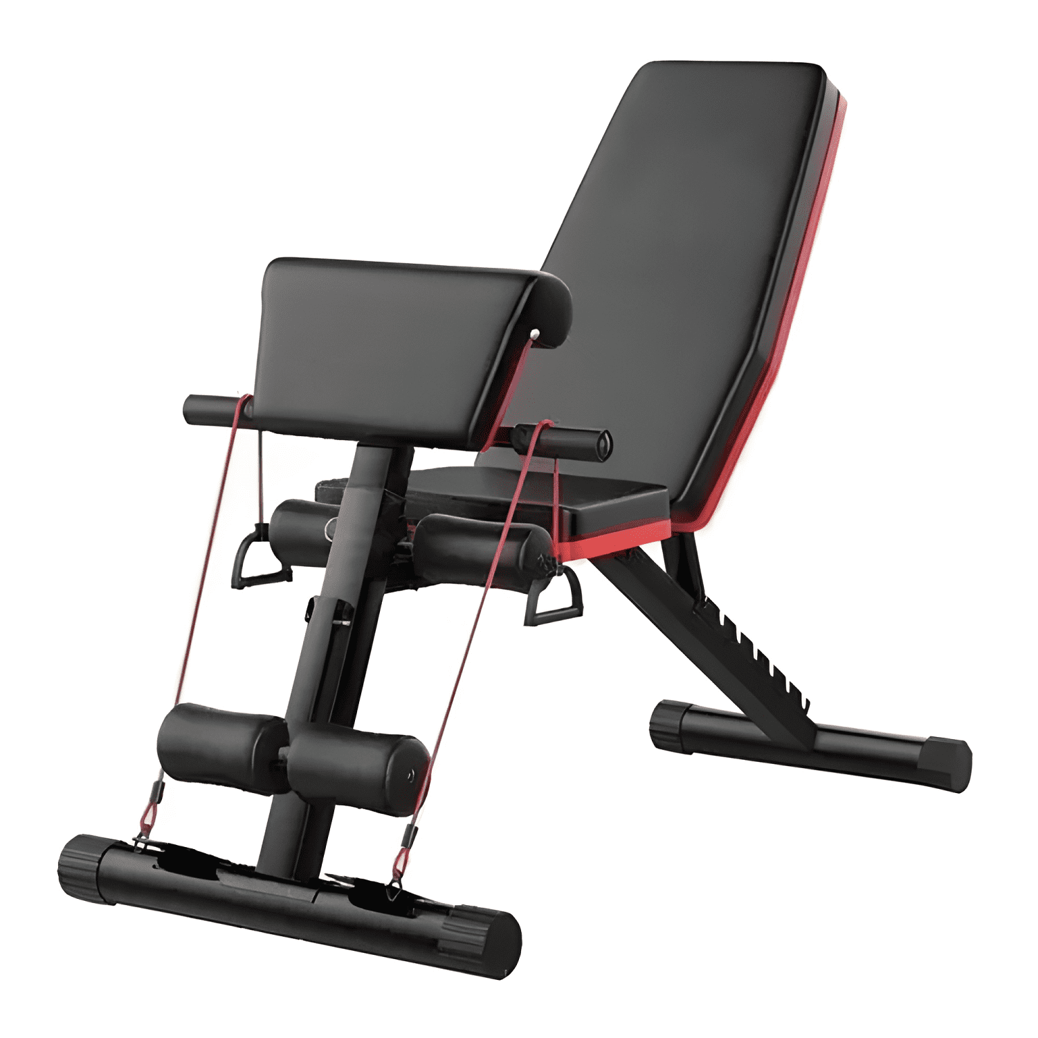 Banca de ejercicios multifuncional para abdominales-0