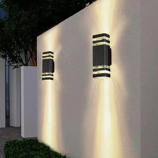 Sensor 360º exterior y agua resistente lámpara de pared-5