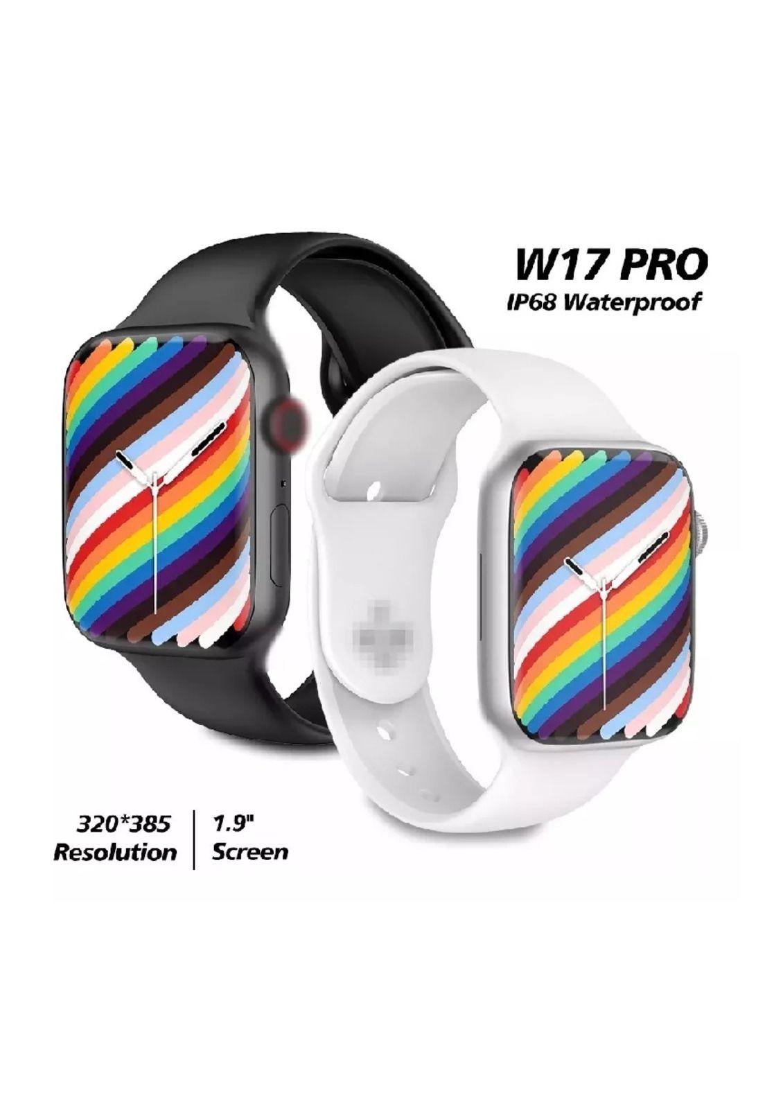 Reloj inteligente pro call serie 7 color blanco-2