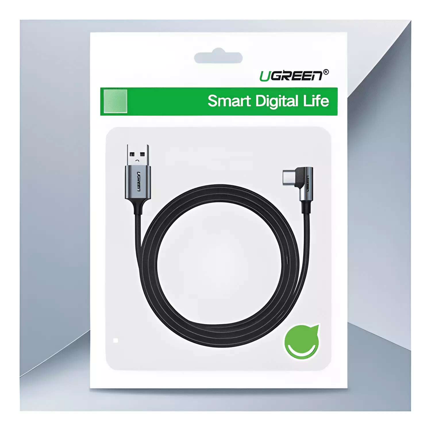 Cable USB tipo c con angulo recto 50 centimetros 0,5m #2-4