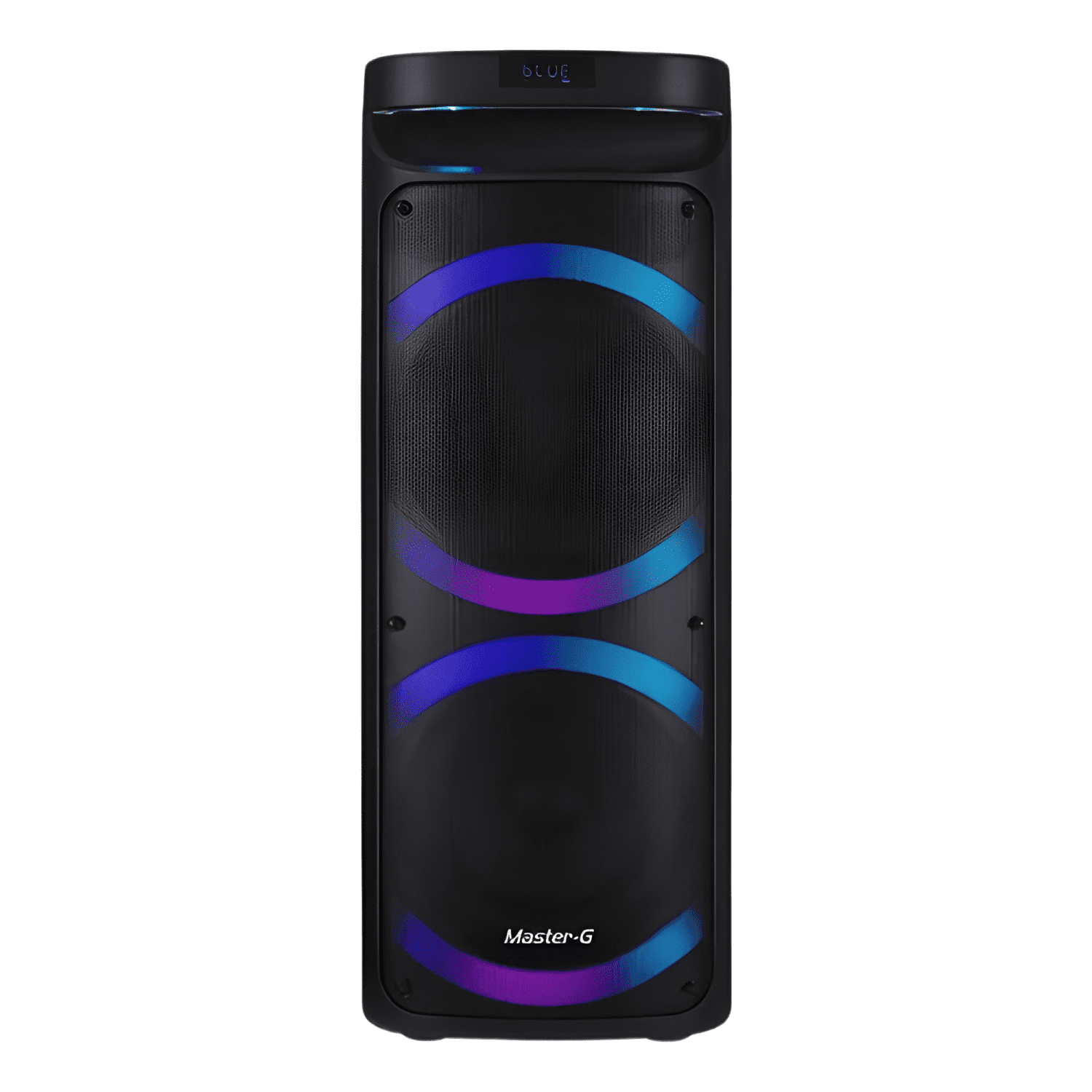 Parlante blueooth karaoke 8in x2 60w tws radio Negro #2-0