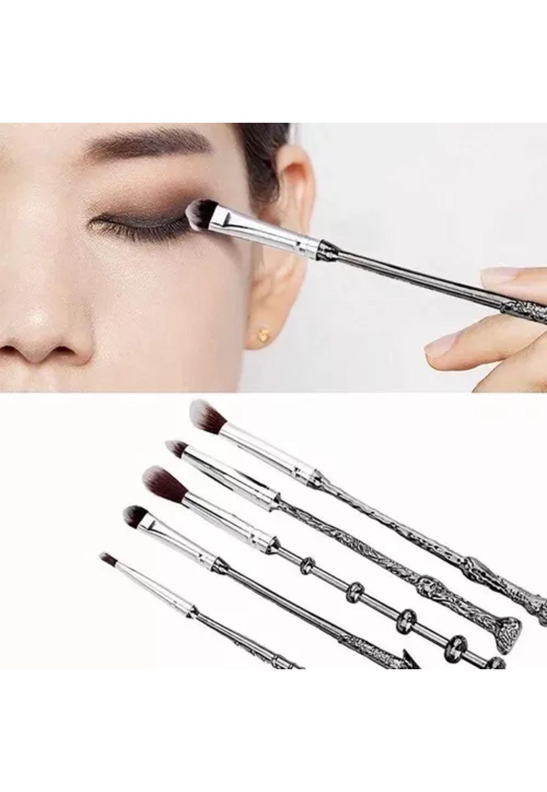 Set de 5 brochas y pinceles de maquillaje, Harry Potter-4