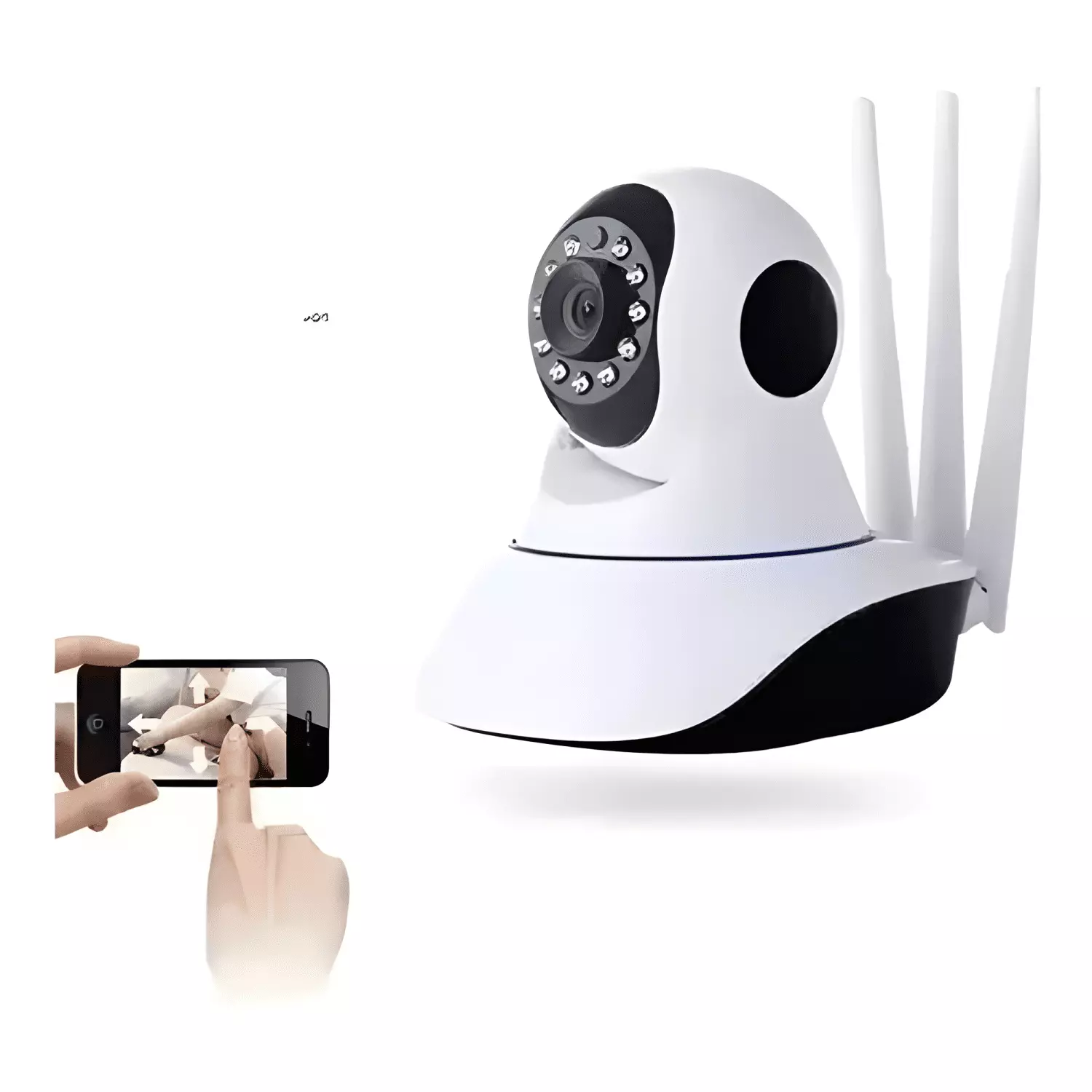 Camara Ip Wifi Hd Motorizada Vision Nocturna 360°/yoosee-0