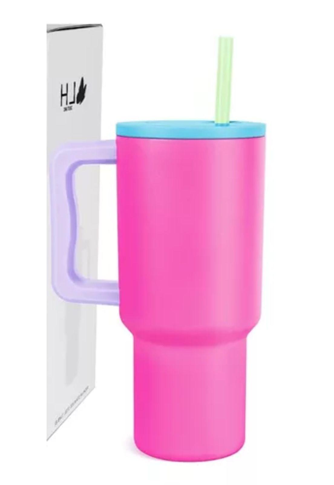 Vaso térmico mug LH 900 lt, acero inoxidable, fucsia-1