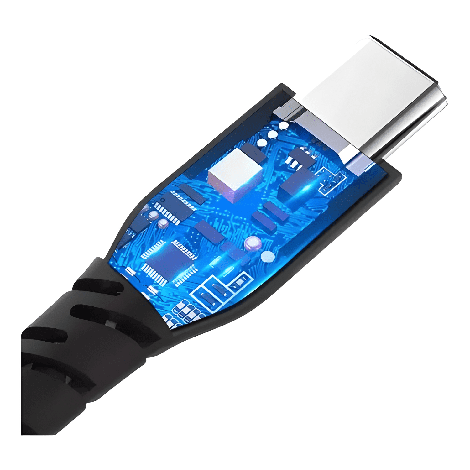 Cable USB-C de 3 mts largo reforzado carga rápida-2