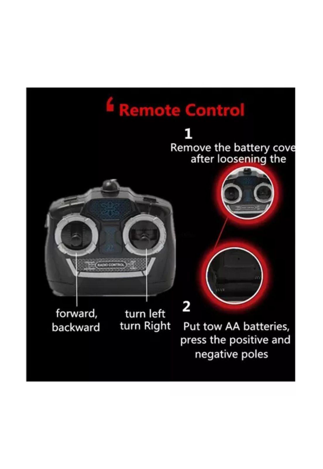 Juguete auto control remoto Rayo McQueen Pixar Cars rojo-4