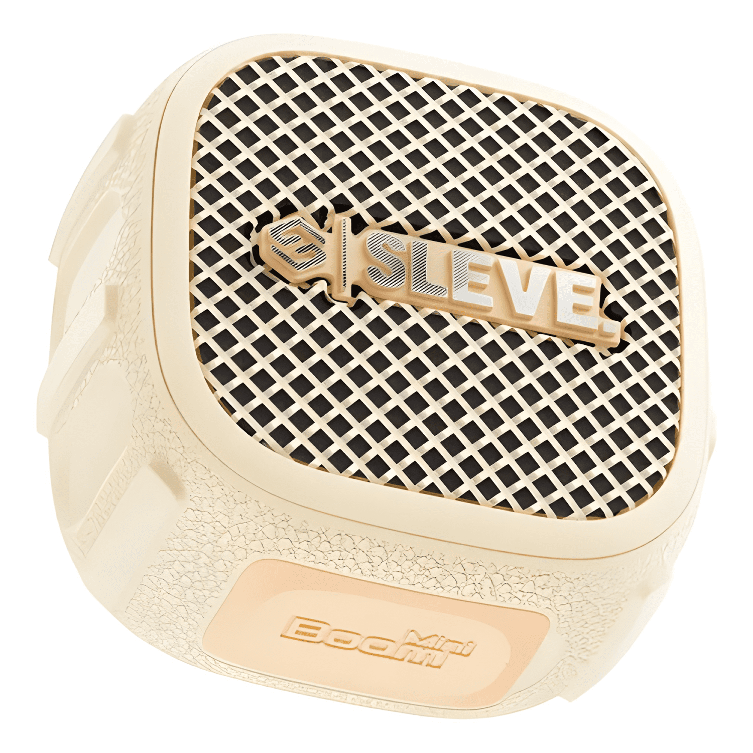 Parlante bluetooth boom mini Crema #8-0