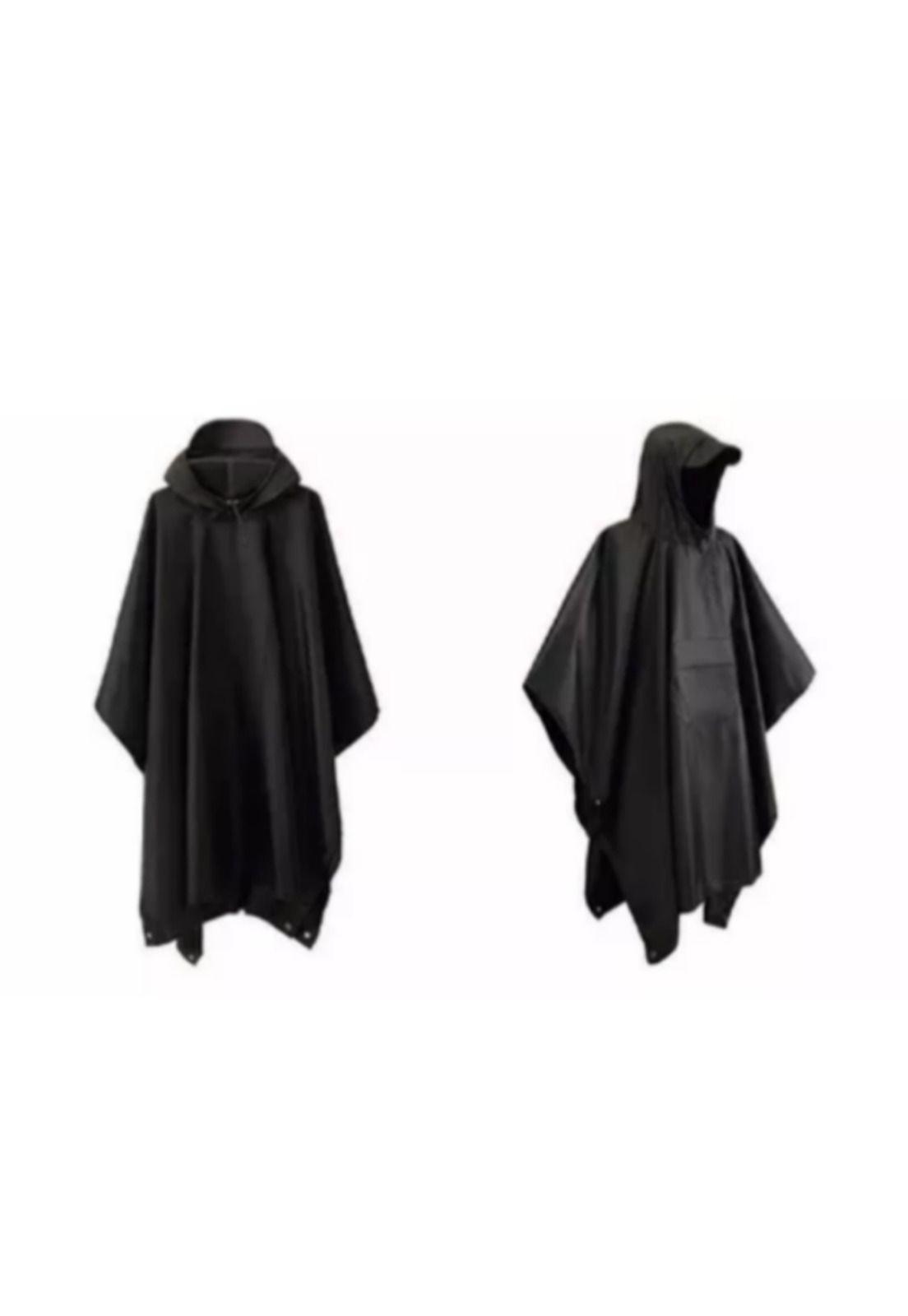 Poncho Impermeable Sin Olor Suave Capa Impermeable 213*142cm-2