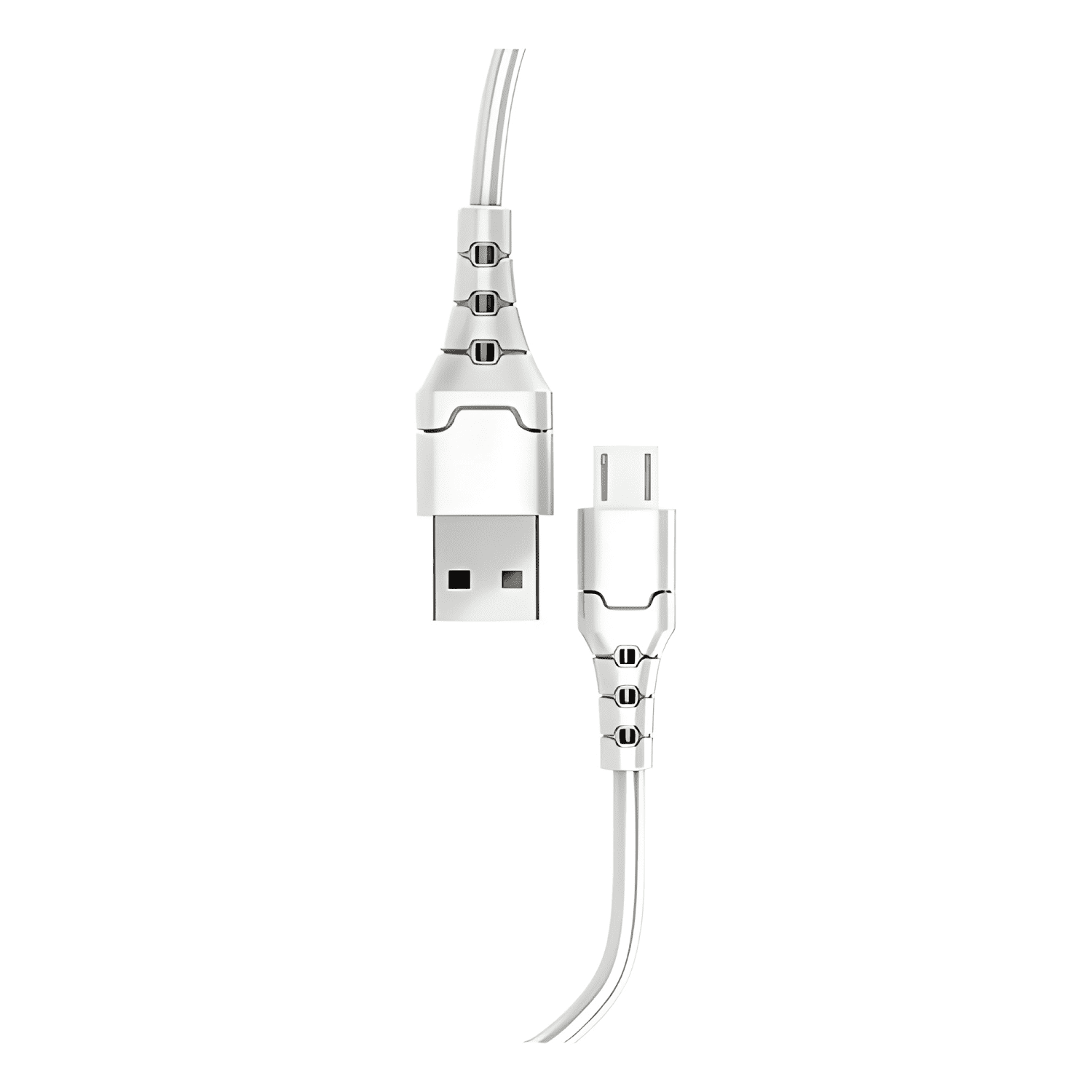 Cable carga rápida 3.0a USB a micro-usb aspor 1m Blanco-3
