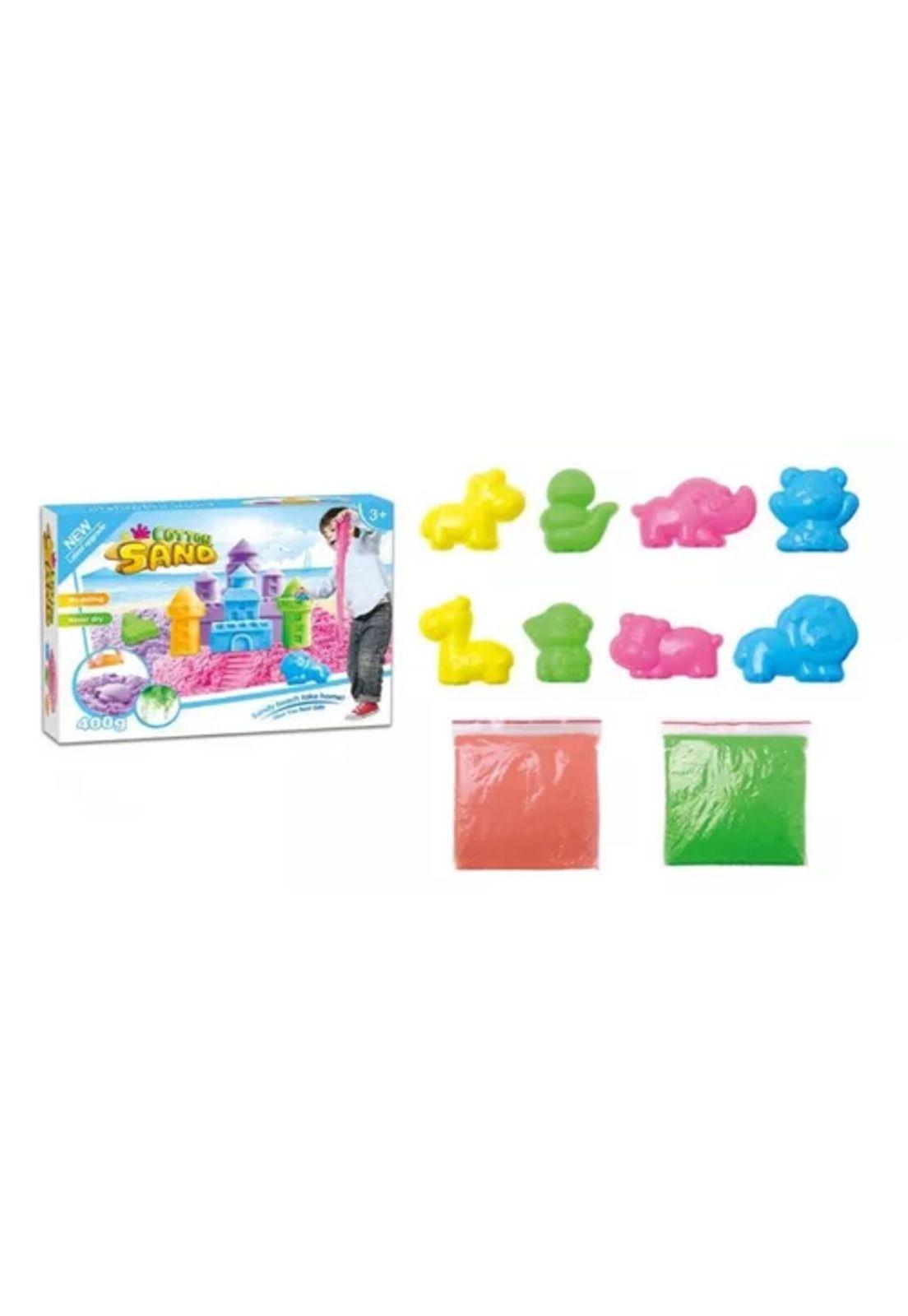 Set de arena mágica completo + arenero 500 g + accesorios-2
