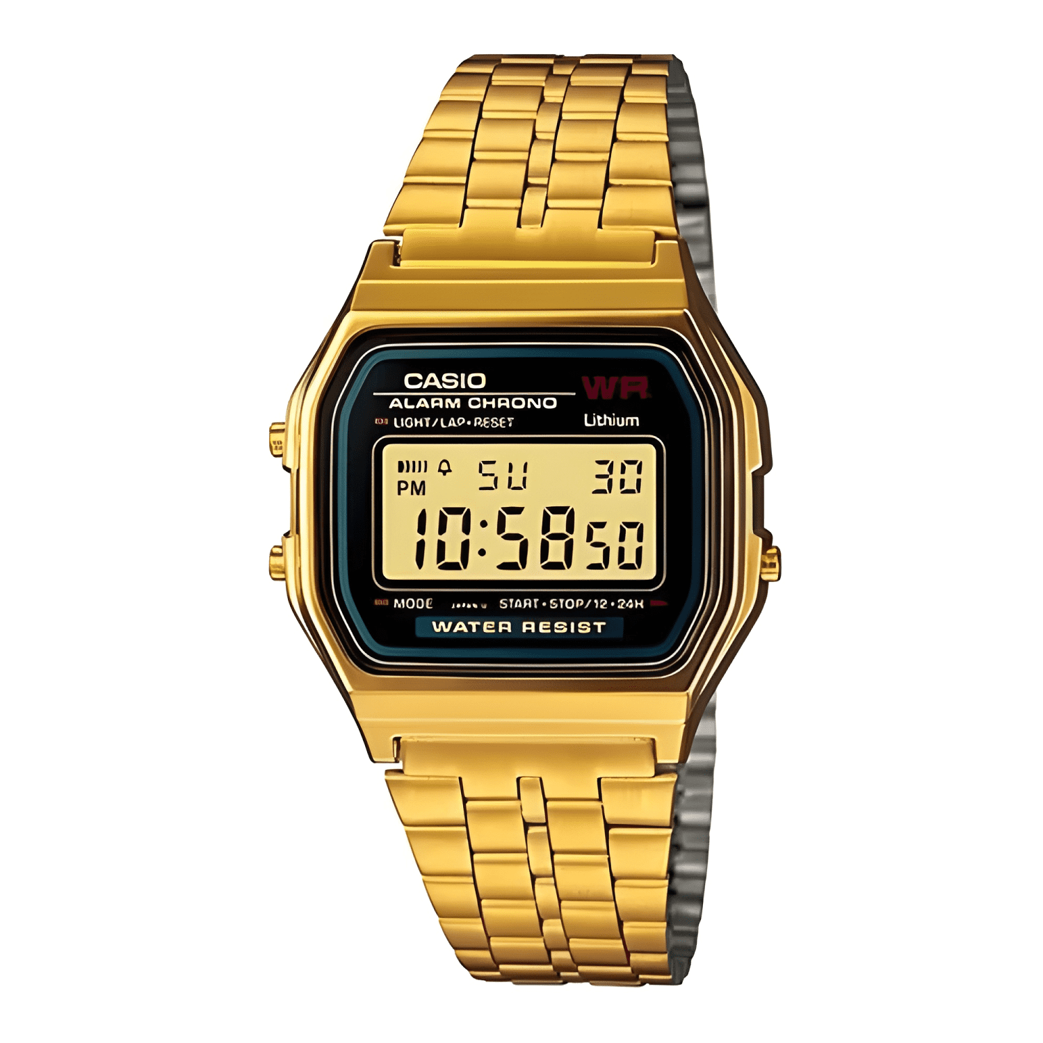 Reloj de pulsera casio vintage a-159wgea-1 de cuerpo,-0