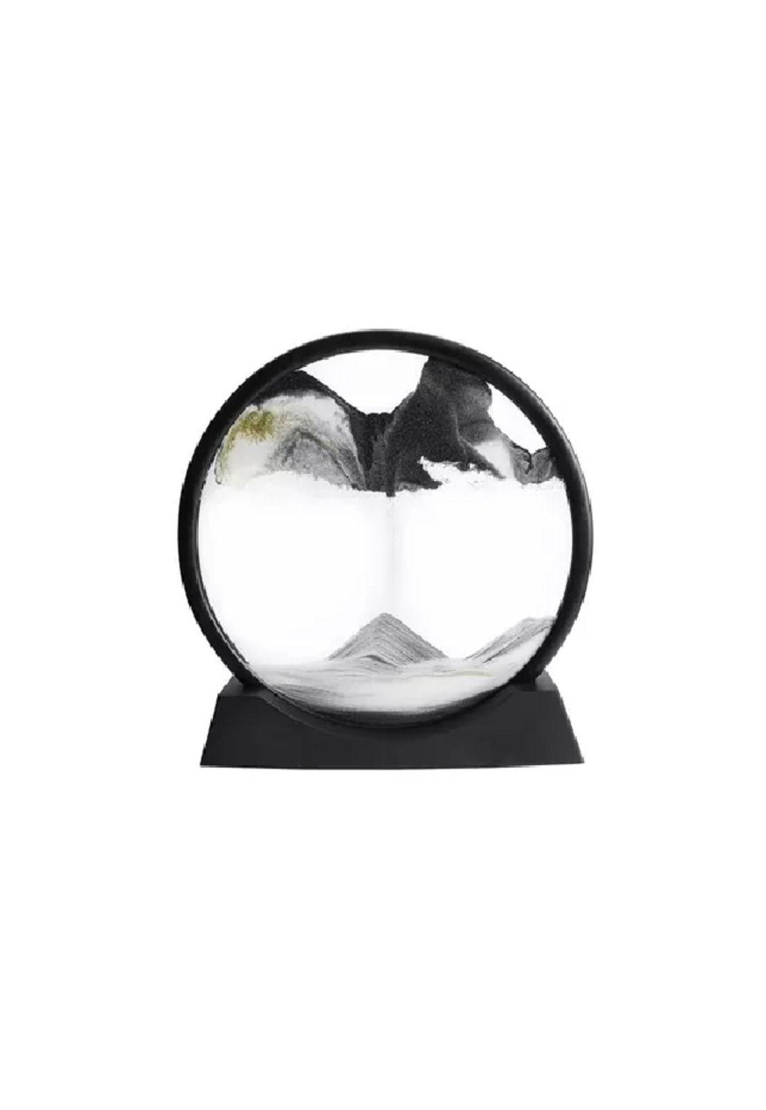 Decoración Arte de Arena Anti Estrés Sensorial Paisaje Blanco-0