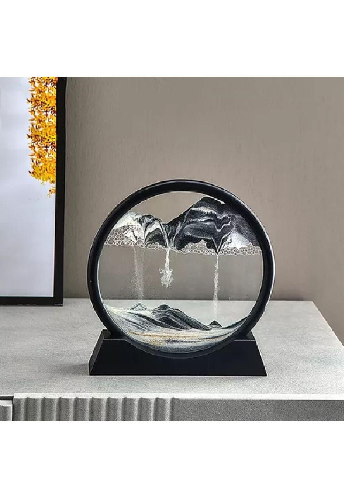 Decoración Arte de Arena Anti Estrés Sensorial Paisaje Blanco-2
