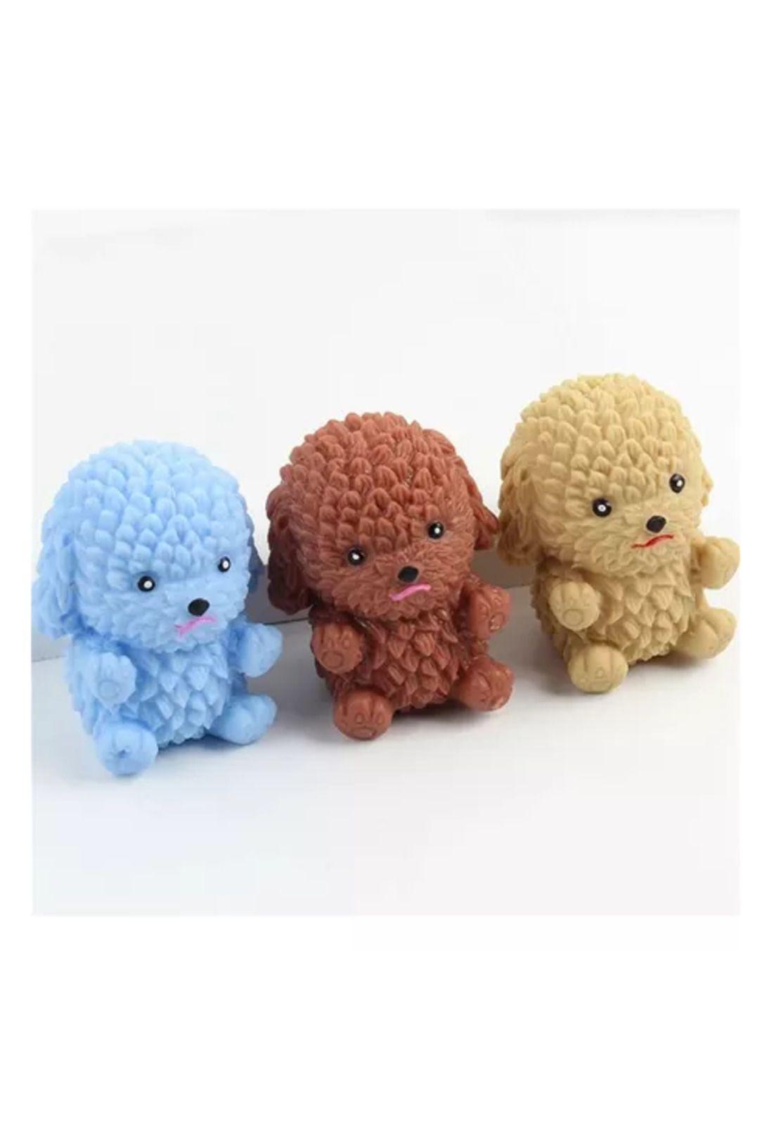 Juguete antiestrés squishy, perrito esponjoso y suave-1