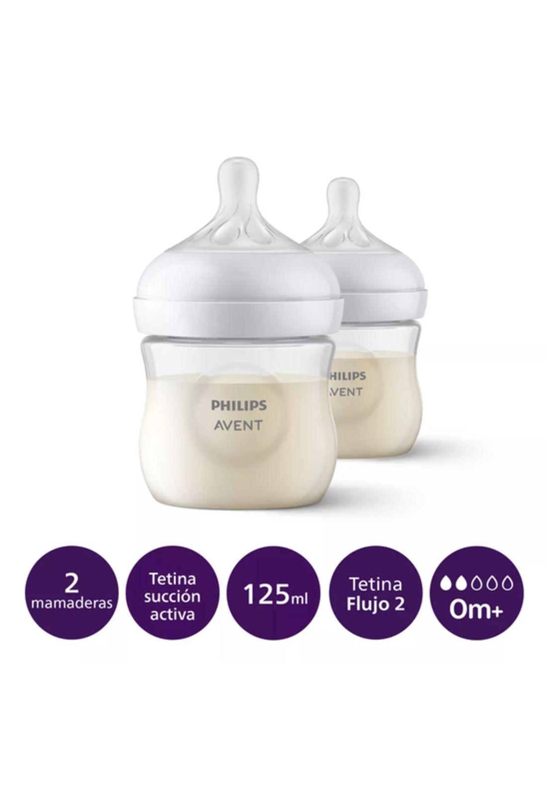 Mamaderas Natural Response Philips Avent SCY900/02 0m+ 125ml Blanco-1