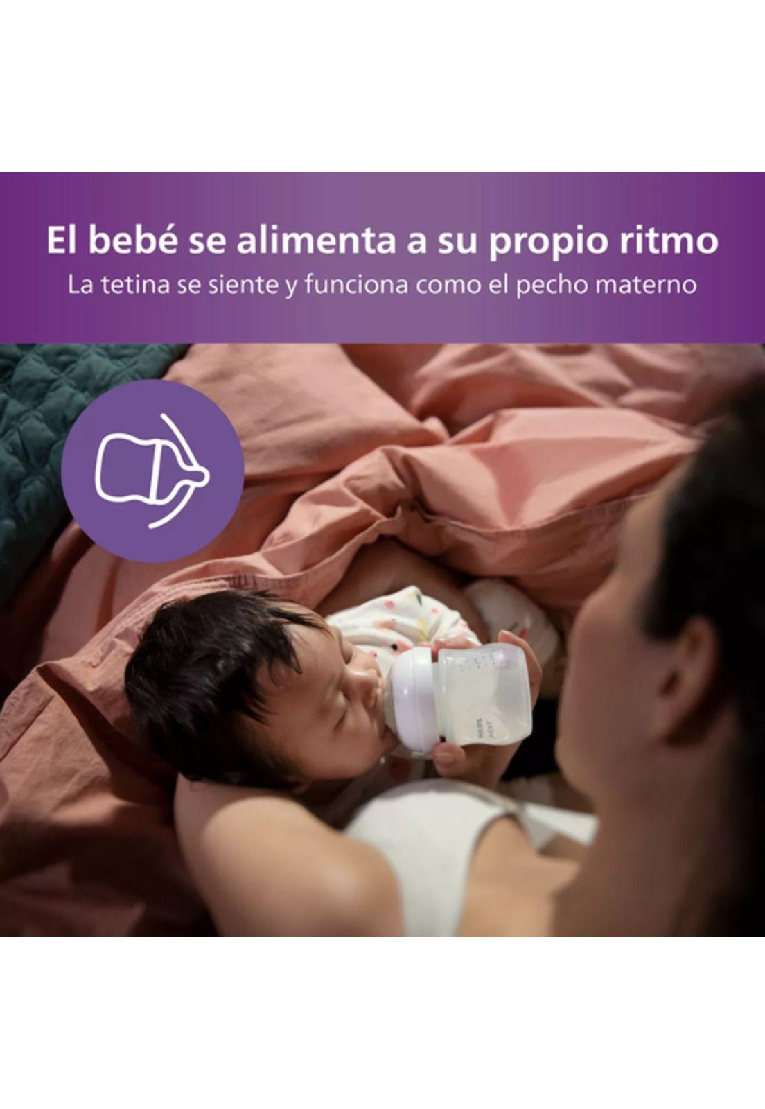 Mamaderas Natural Response Philips Avent SCY900/02 0m+ 125ml Blanco-2