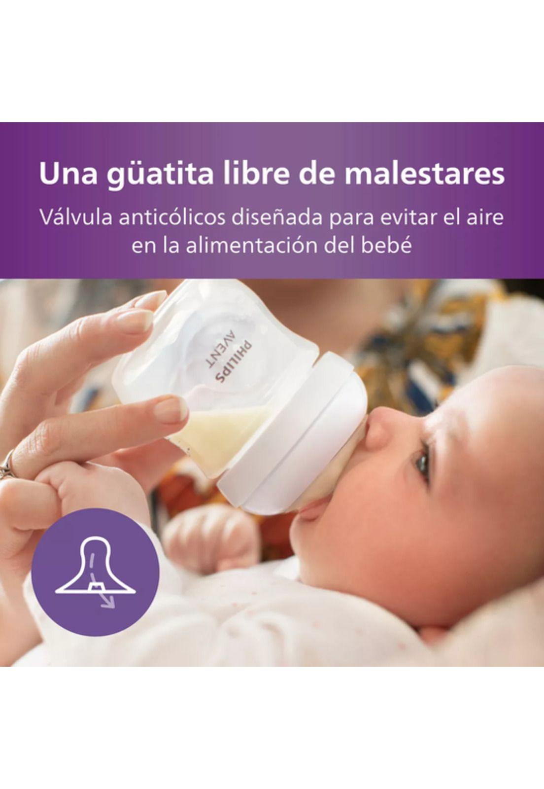 Mamaderas Natural Response Philips Avent SCY900/02 0m+ 125ml Blanco-3