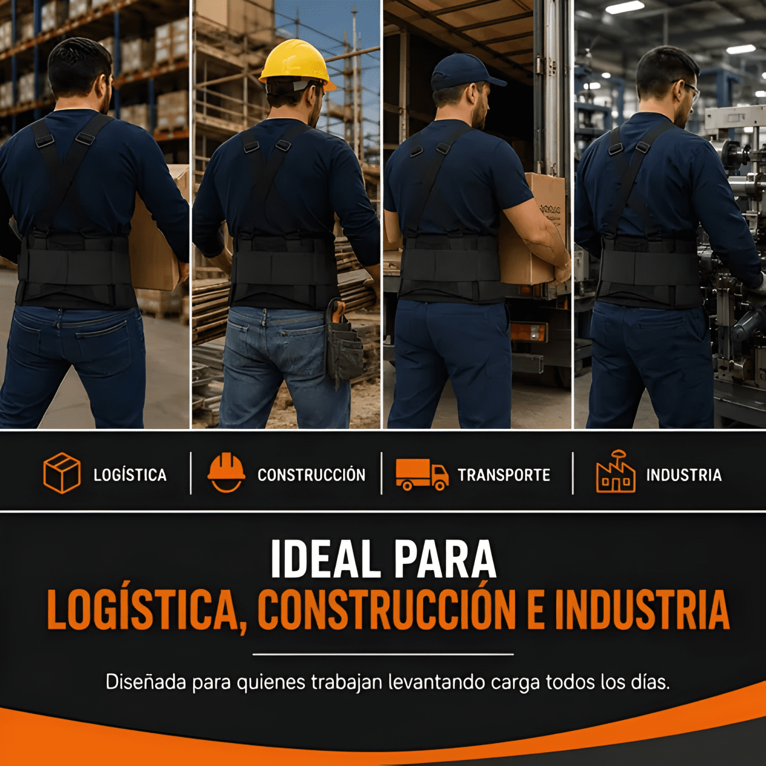 Faja lumbar de trabajo #13-3