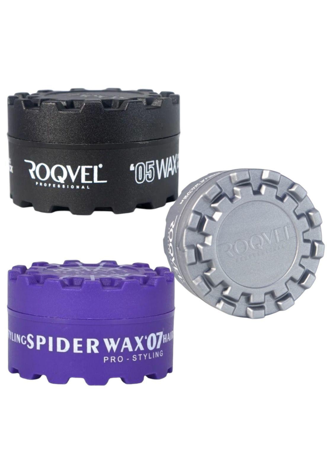 Cera Modeladora Roqvel Para Cabello Y Barba Spider Wax-2