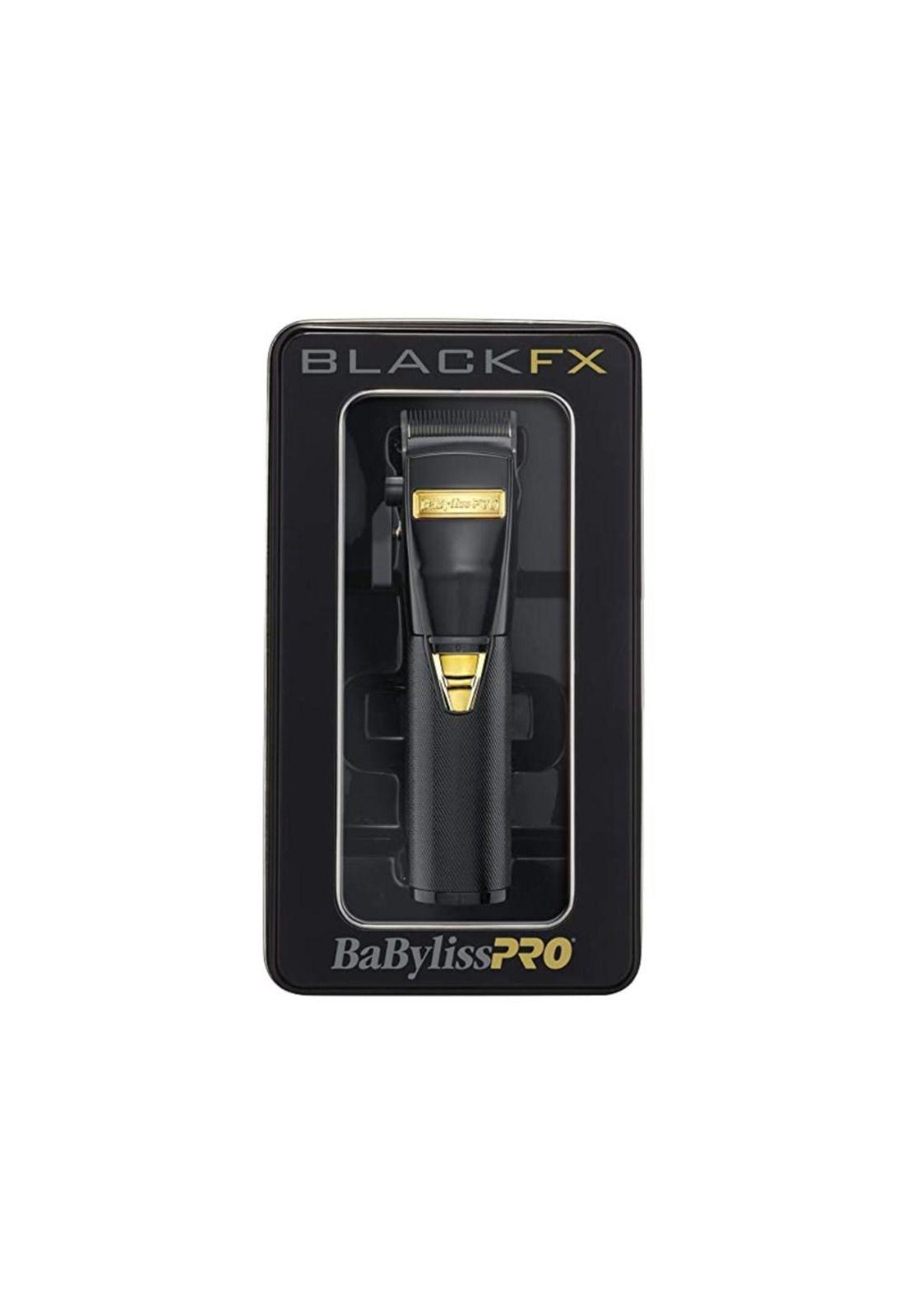 Máquina De Cortar Pelo Babyliss 4barbers Black Fx Stay Gold-2