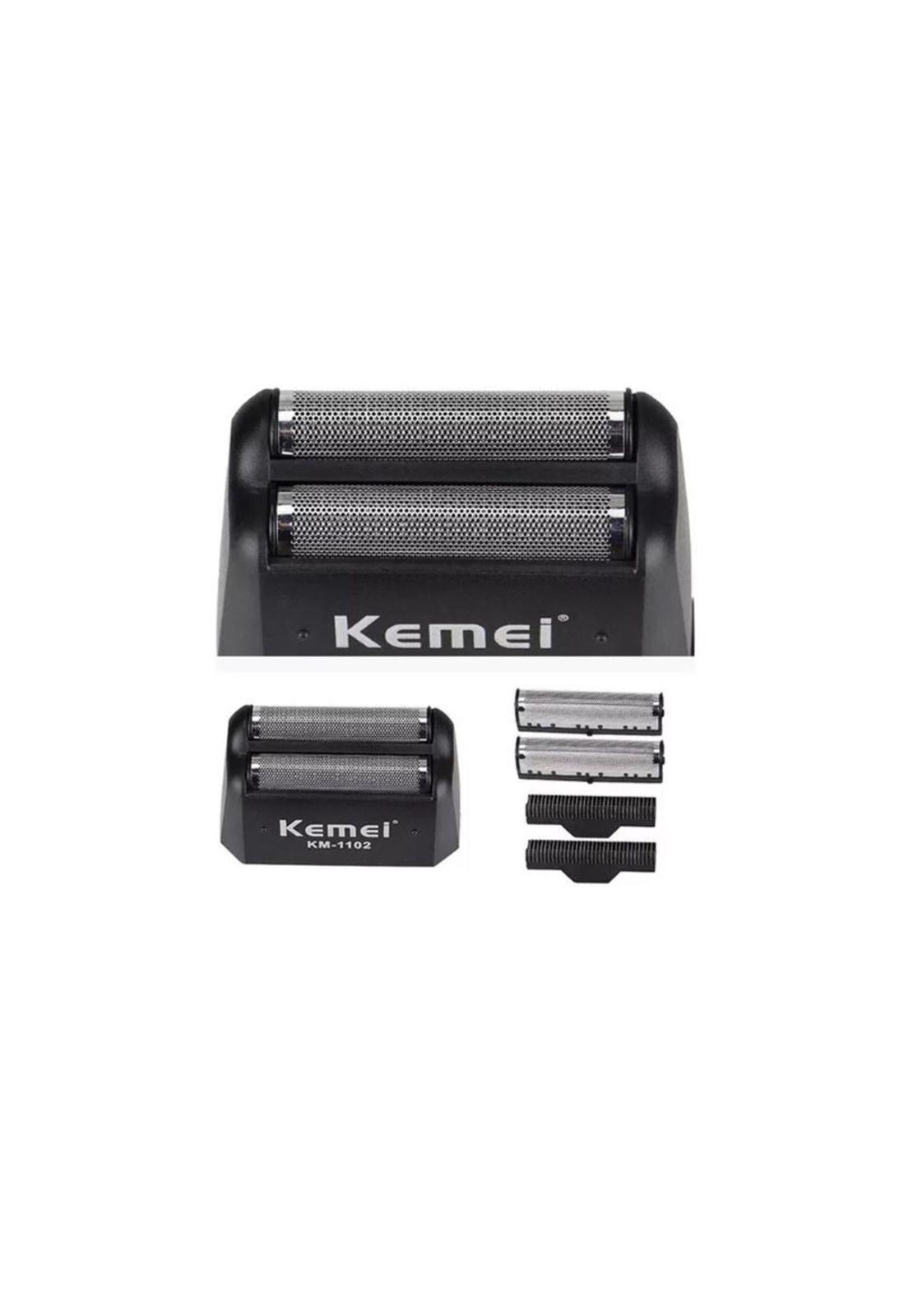 Máquina Afeitadora Kemei KM-1102 Negra Shaver 110V/220V-2