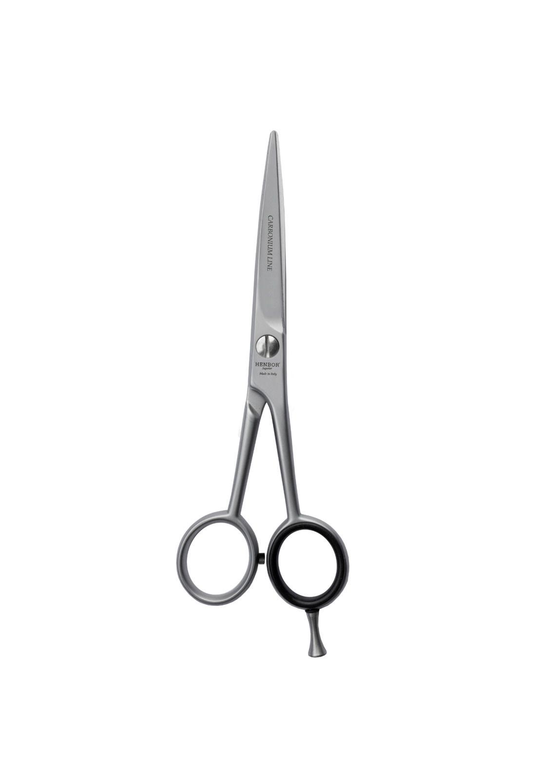 Tijera Henbor Italiana Microdentada 795 Carbonium Line 4.5''-2