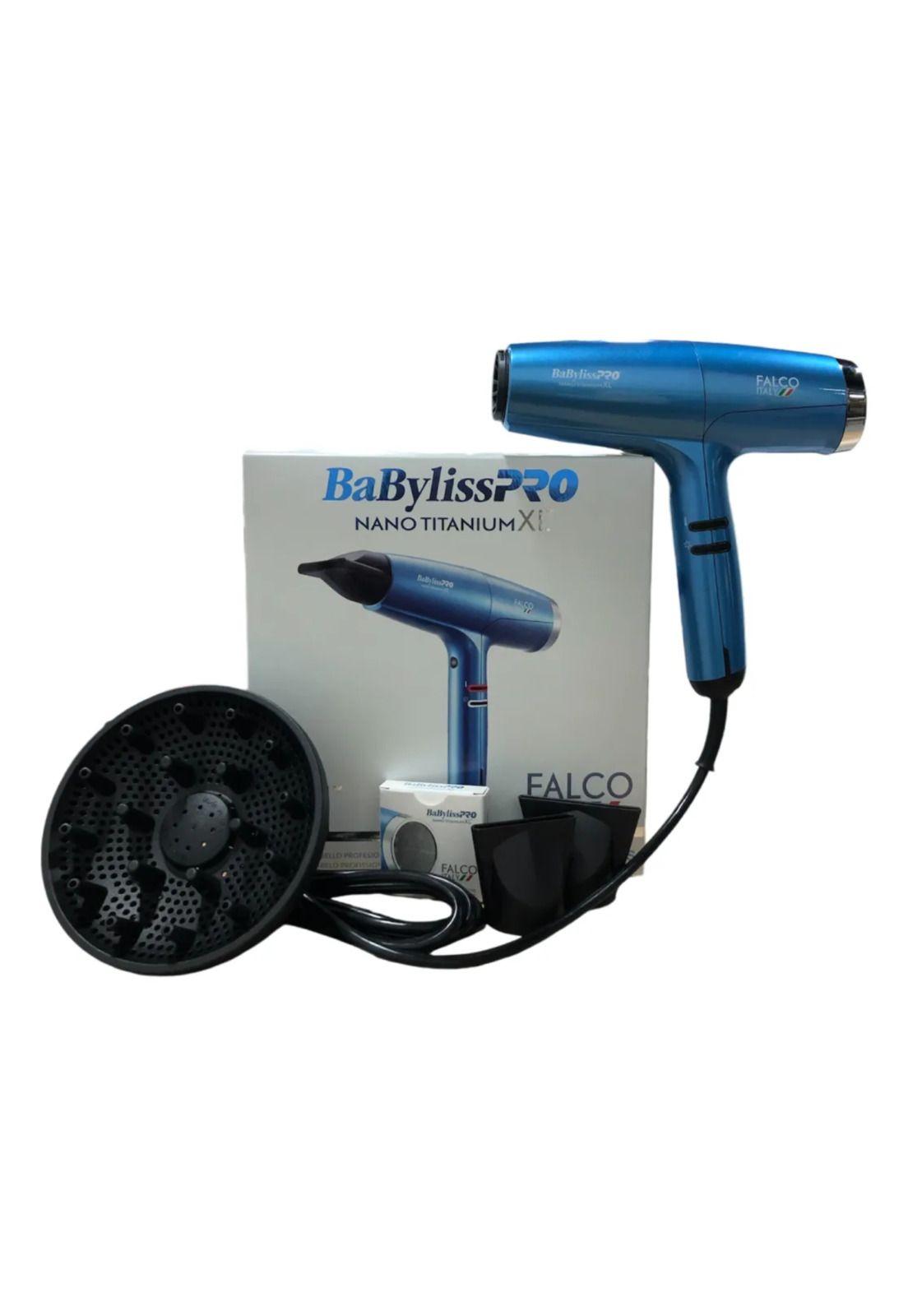 Secador Falco Italy Nano Titanium Xl Babyliss Pro-4