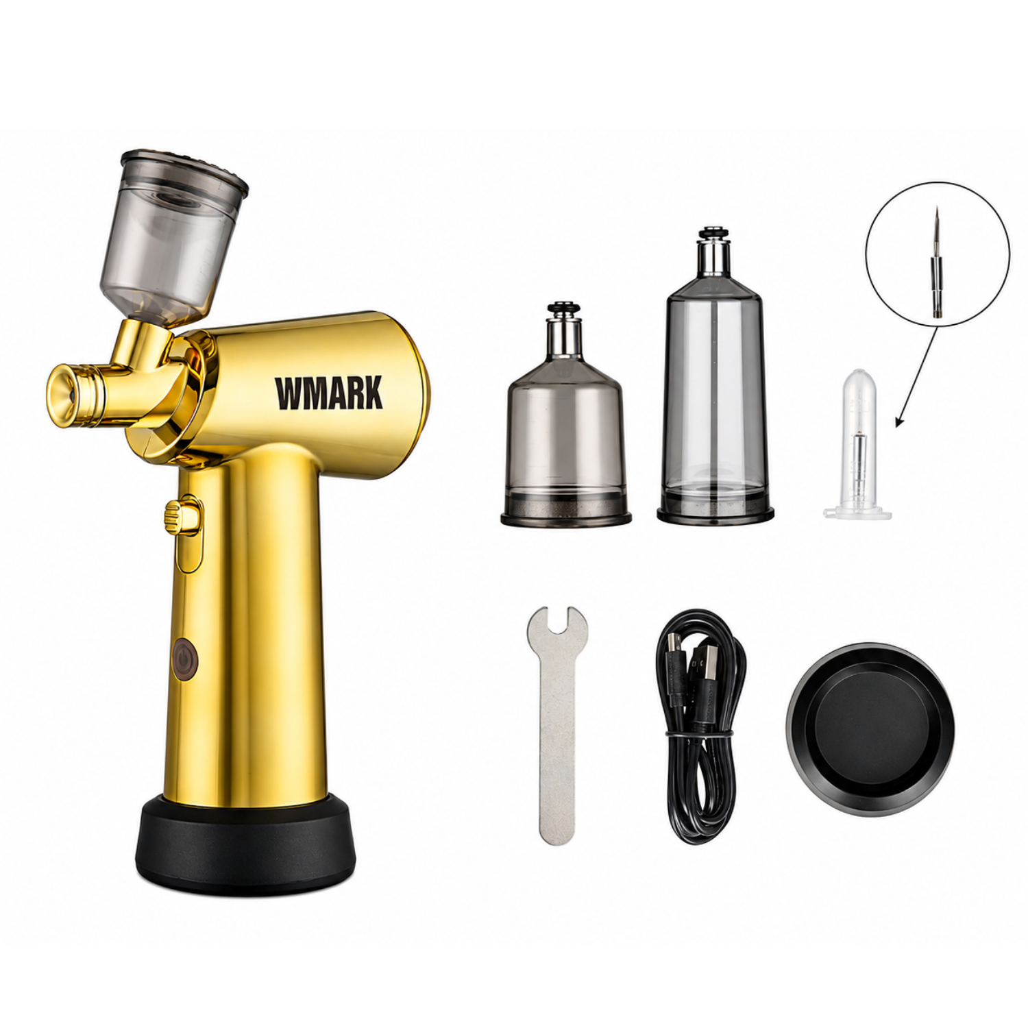 Aer grafo Profesional WMARK NG AB001 Inal mbrico Dorado-4
