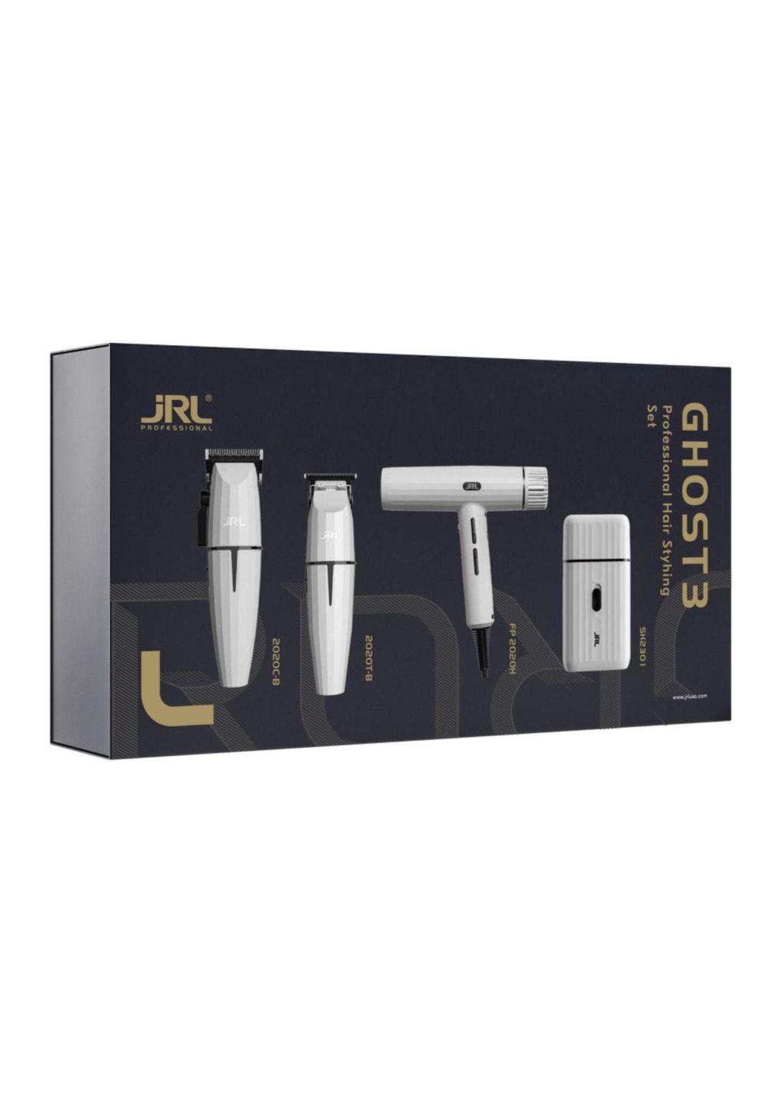 JRL Pro. Combo Onyx Ghost 3 Clipper,Trimmer,Shaver y Secador-1