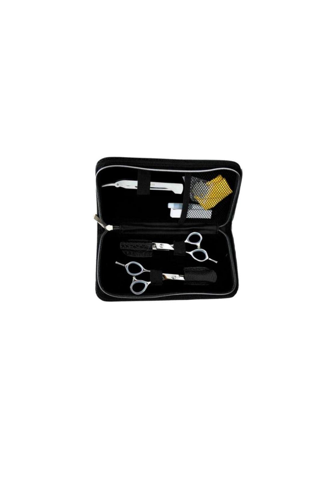 Set De Tijera Zurdo Para Barbero Rotger Filo Navaja-2