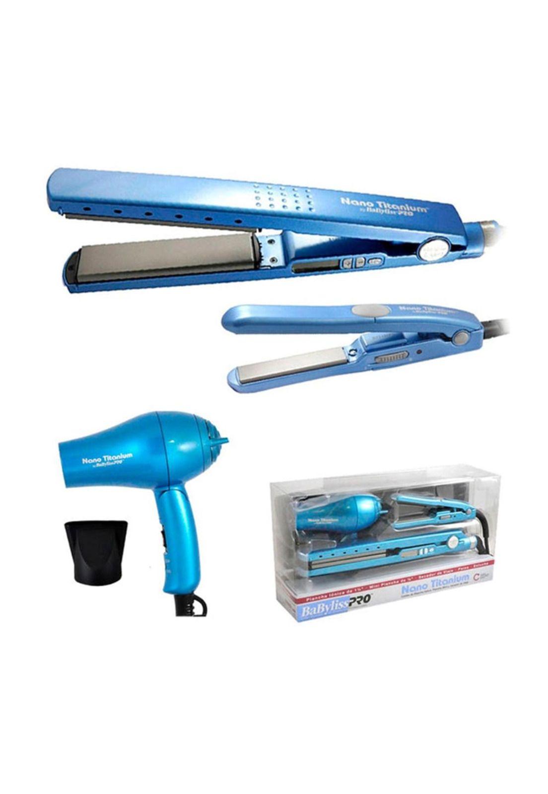 Kit Viaje Babyliss Pro Plancha Alisadora 2091 Secador de Pelo-4