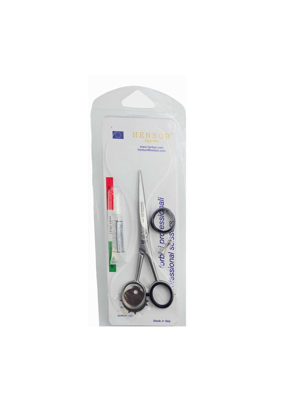 Tijera Henbor Italiana MicroDentada 800 Barber Line 5,5''-3