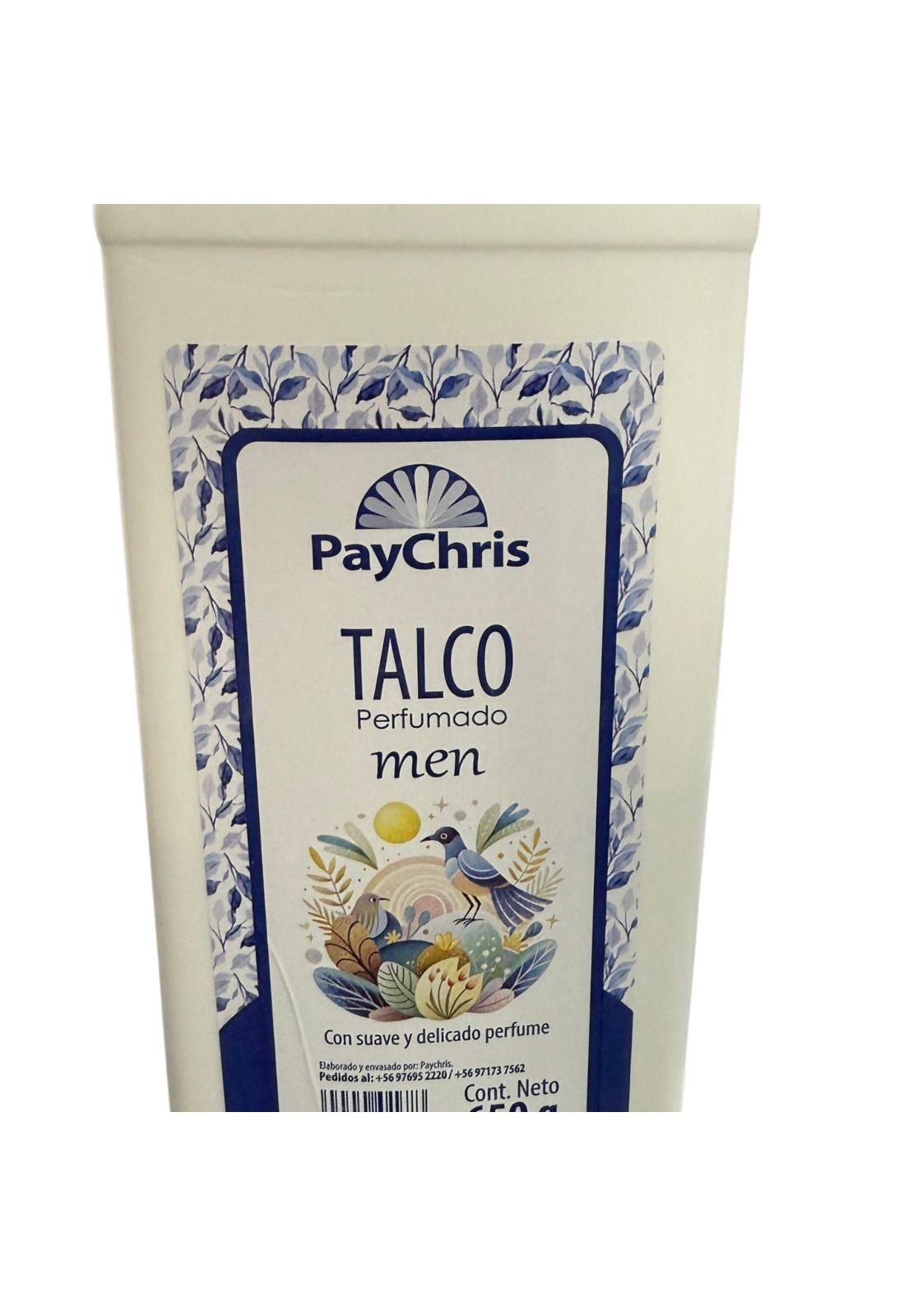 Talco Perfumado Paychris 650g Para Caballero-2