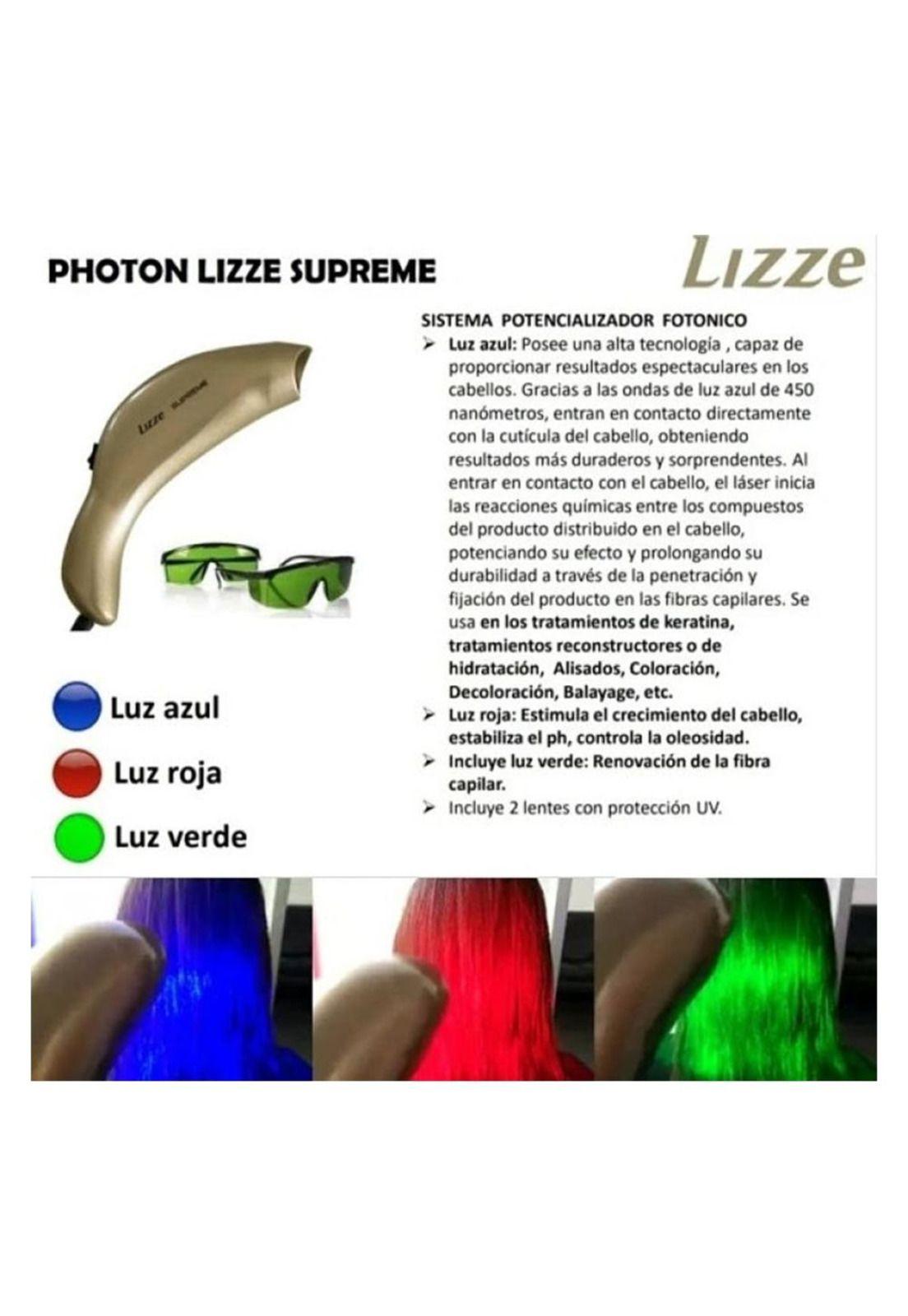 Laser Fotónico Alisamiento Capilar 3 Luces Lizze-1