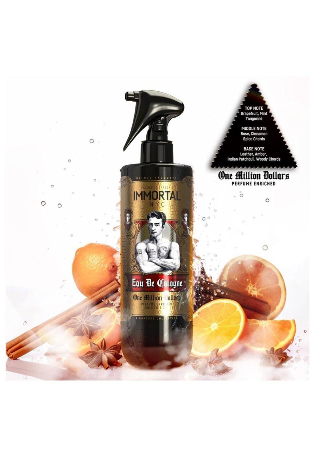 IMMORTAL NYC Después del Afeitado Colonia One Million Dollars 500ML-1