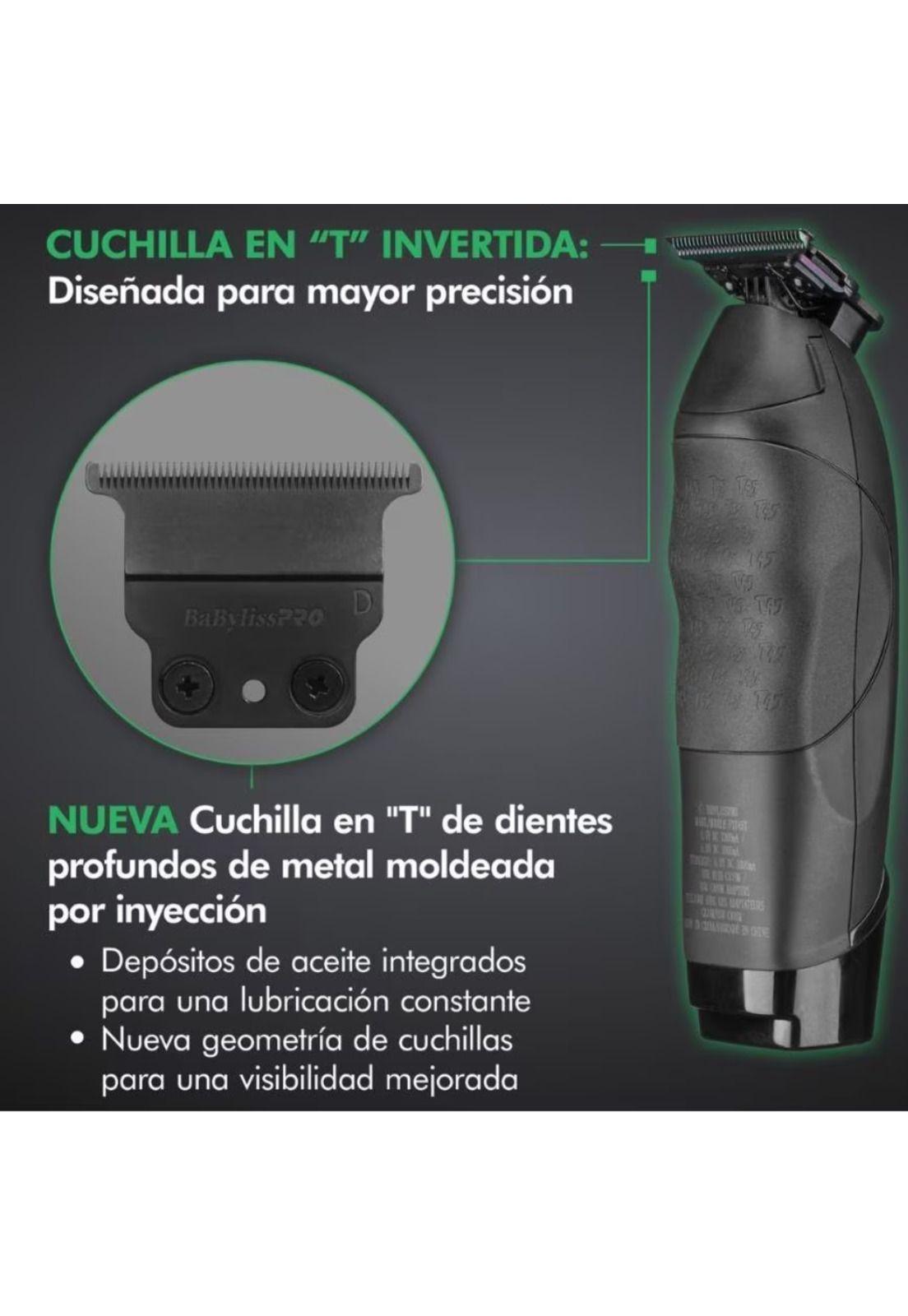 Trimmer Patillera BaBylissPRO x Tomb 45 Carga Inalámbrica-7