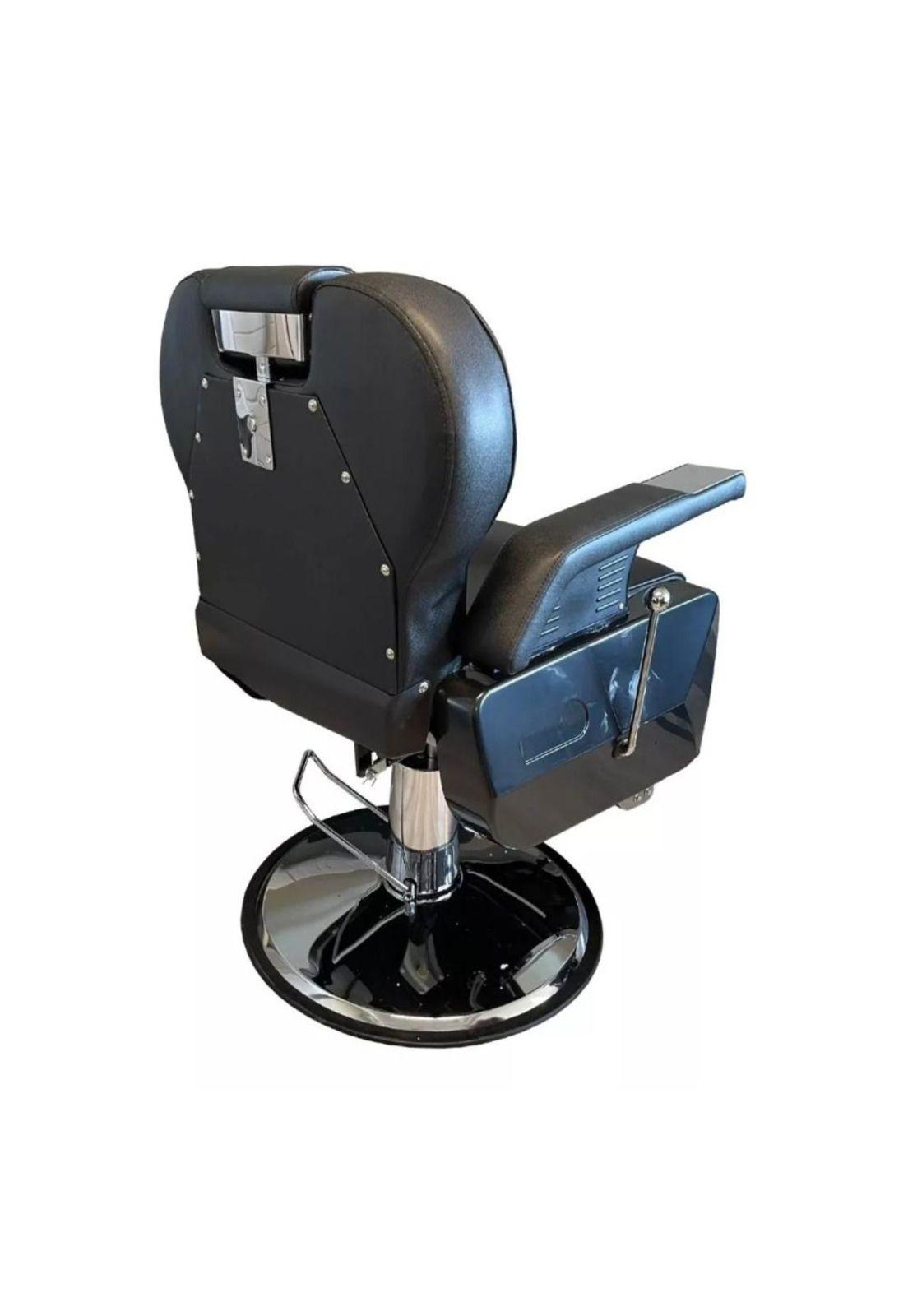 Sillón Barber Aviador XL Premium Negro Confort y Estilo-2